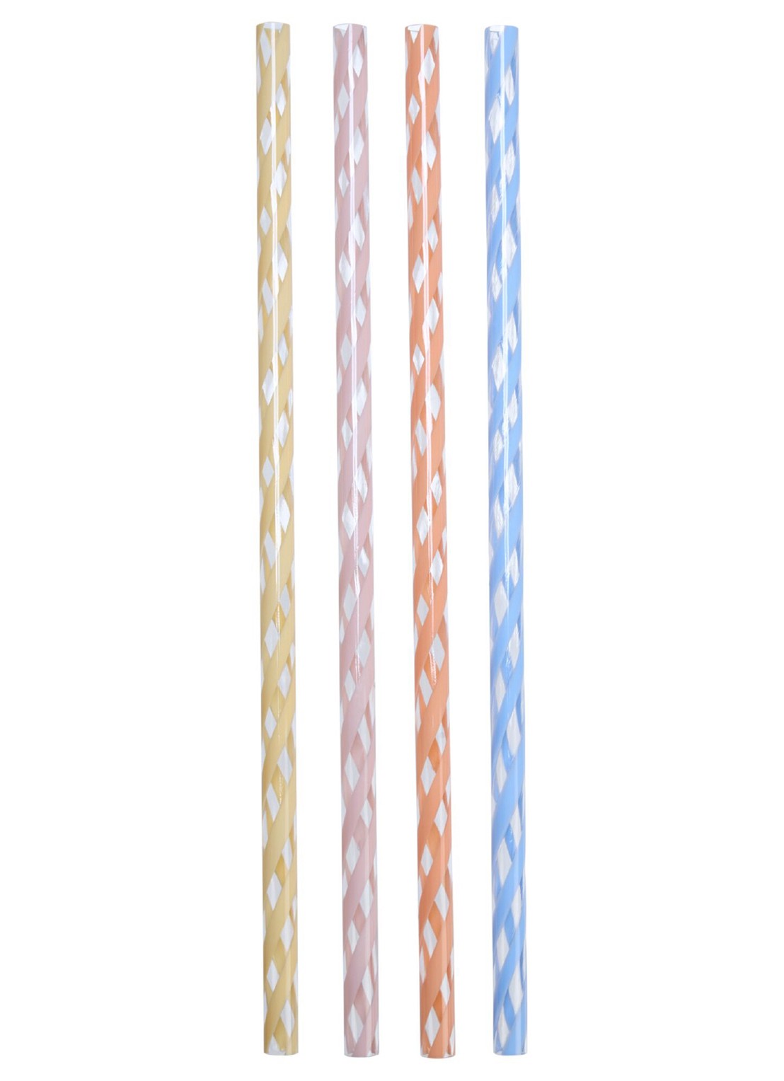 Stanley De Quencher® H2.0 FlowState™ Tumbler Straws | 0.89 liter | 4-pack - voorkant 2 multicolor