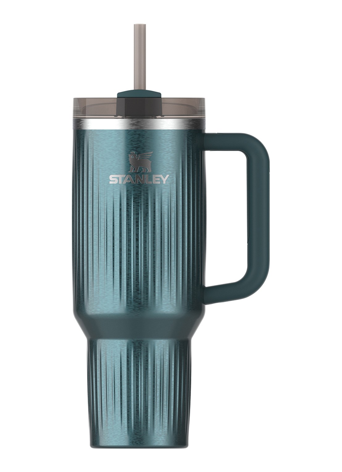Stanley De Quencher® H2.0 Fluted thermosfles 1,18 liter - voorkant marina shine / donkerblauw