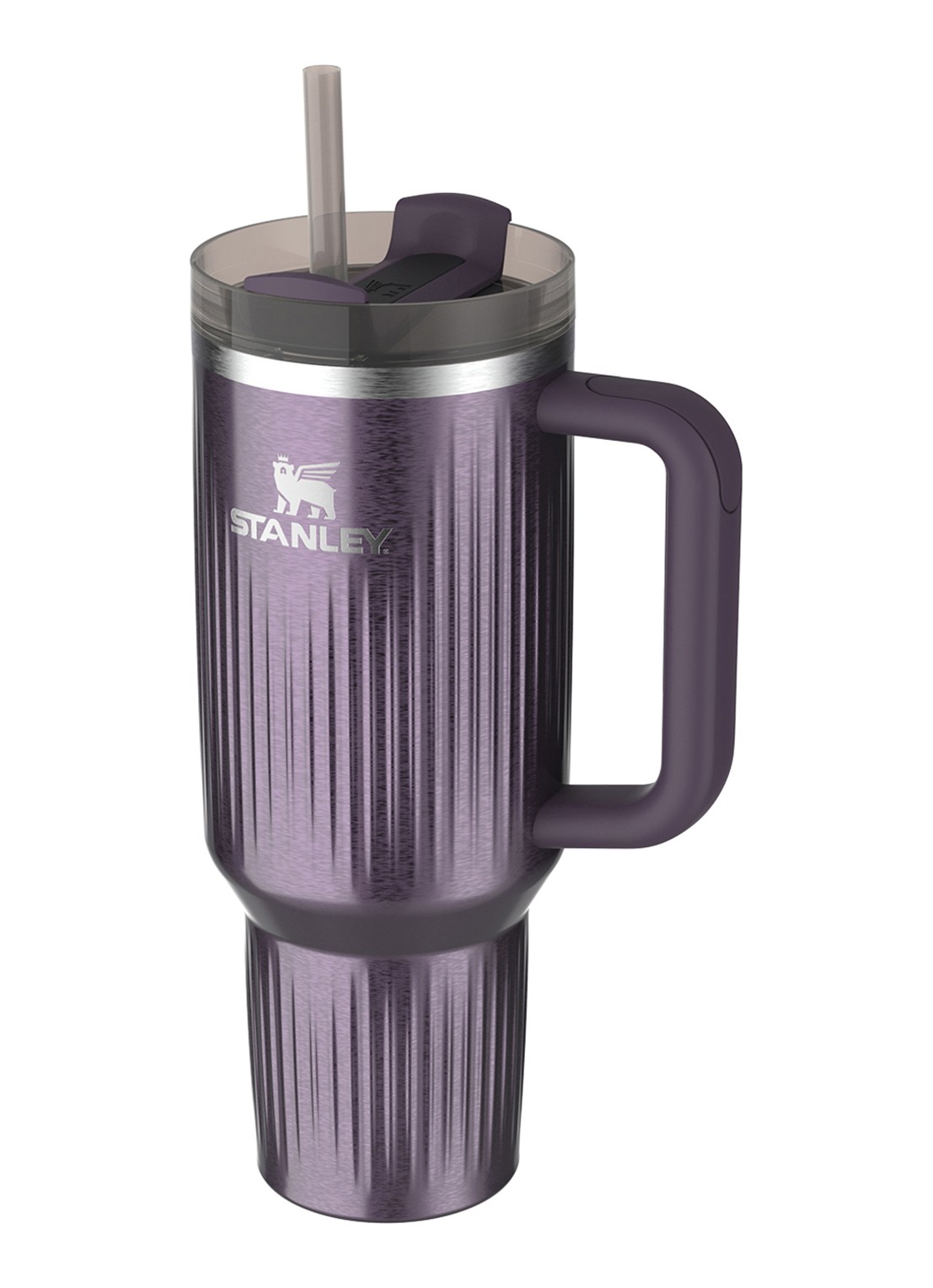 Stanley De Quencher® H2.0 Fluted thermosfles 1,18 liter - voorkant 2 wisteria shine / lila