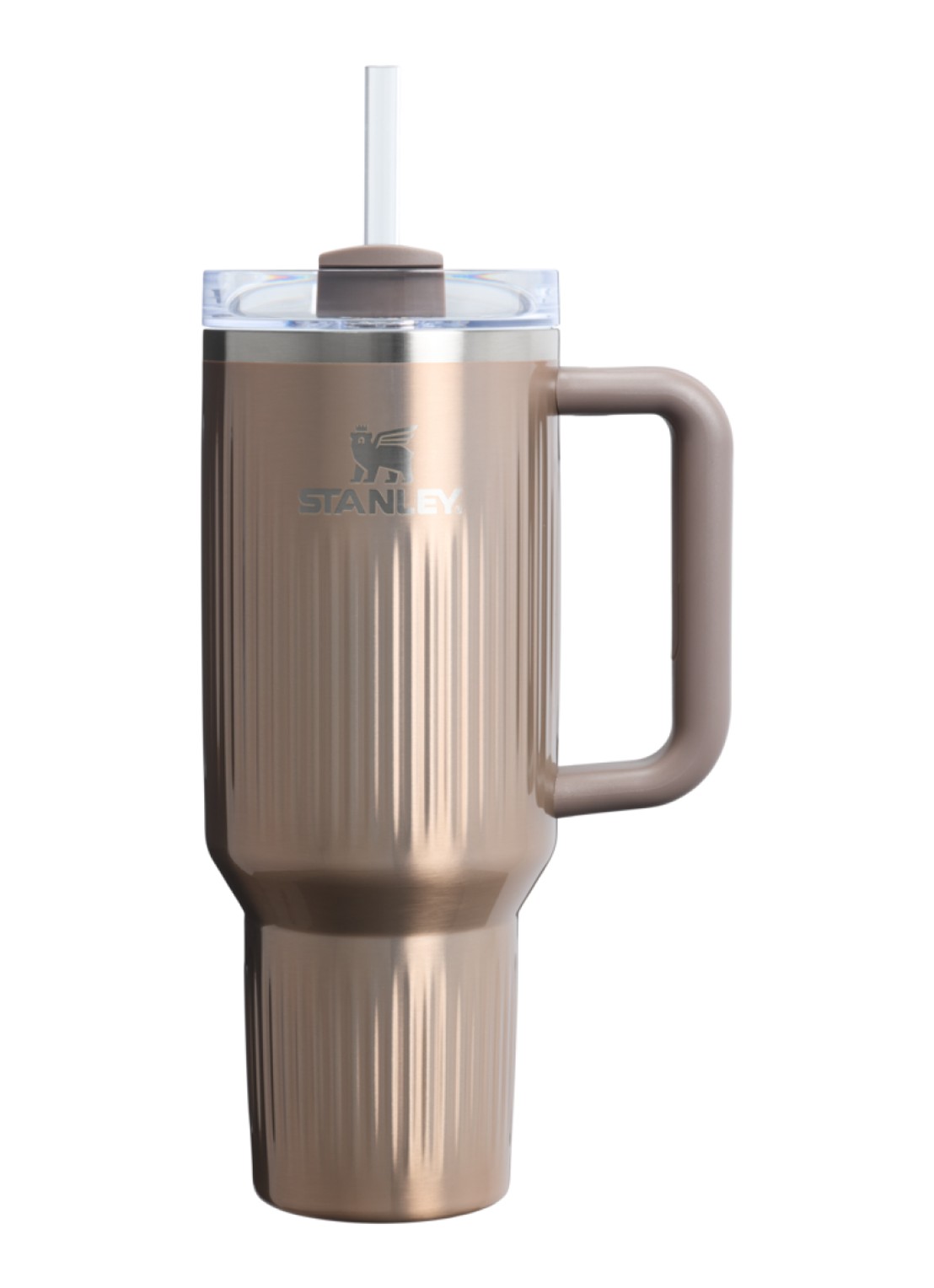Stanley De Quencher® H2.0 Fluted thermosfles 1,18 liter - voorkant 2 goud