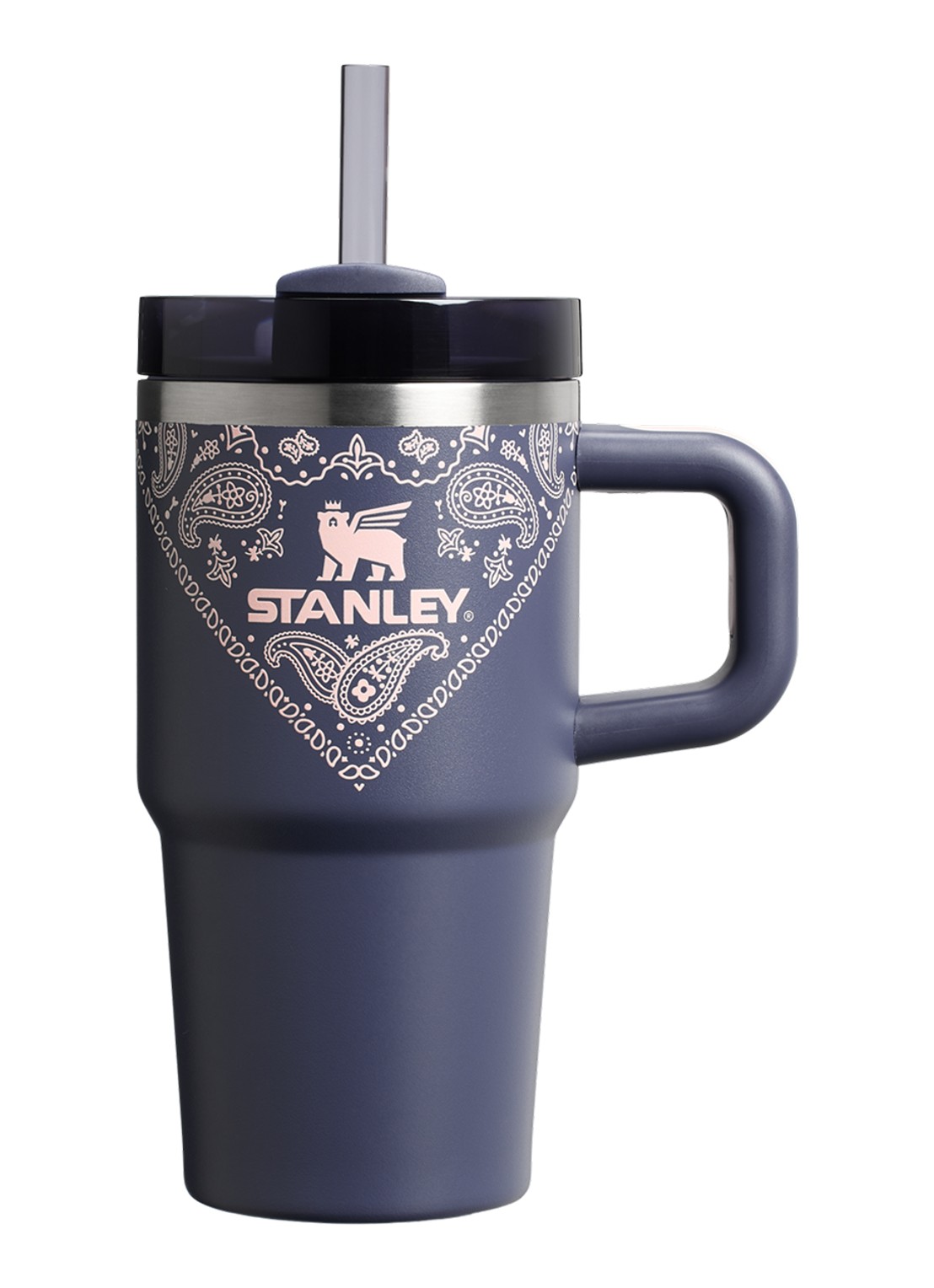 Stanley De Quencher® H2.O FlowState™ thermosfles 0,59 liter - voorkant 3 blauw