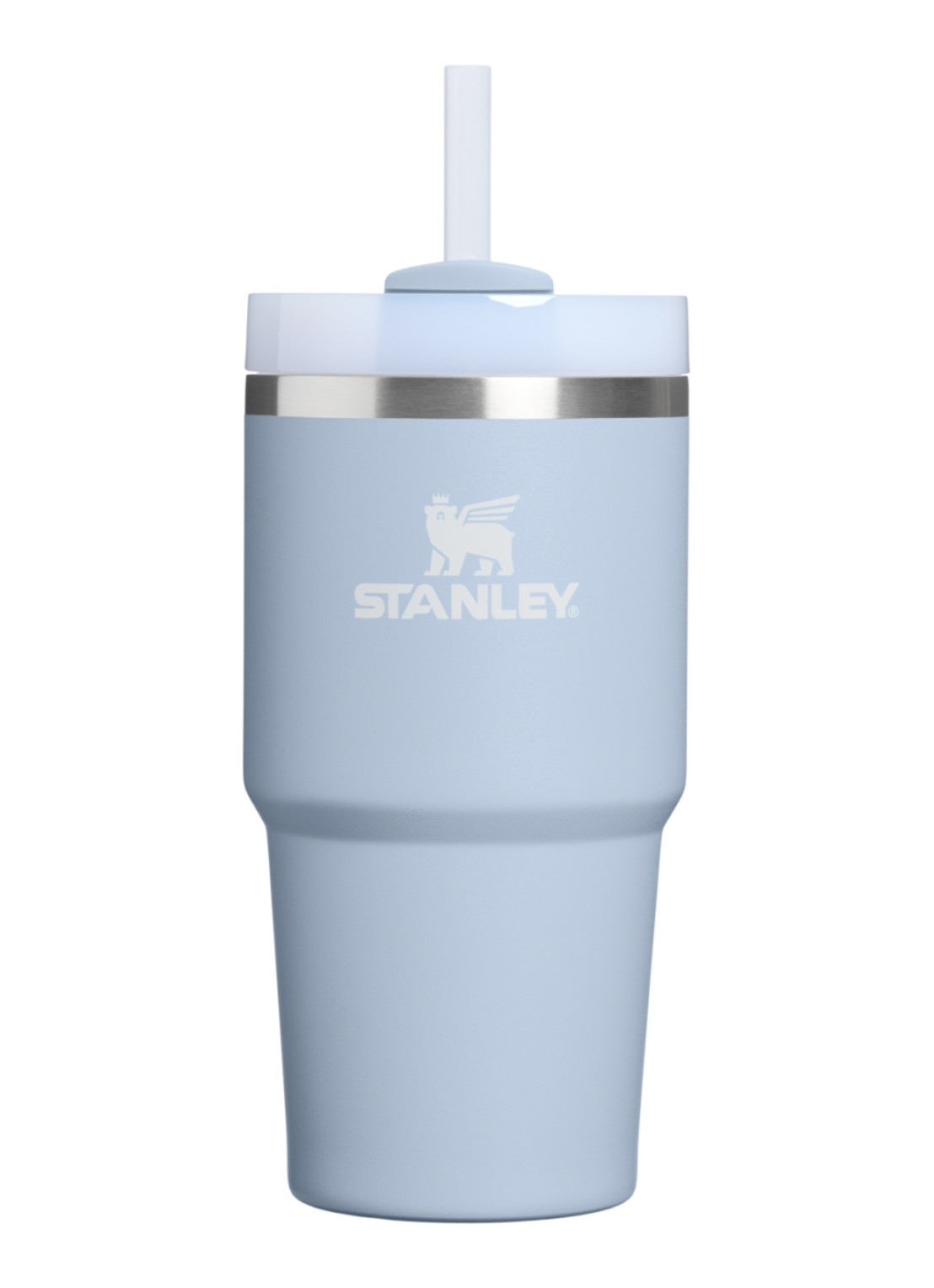 Stanley De Quencher H2.O FlowState™ thermosfles 0,59 liter - voorkant blauw