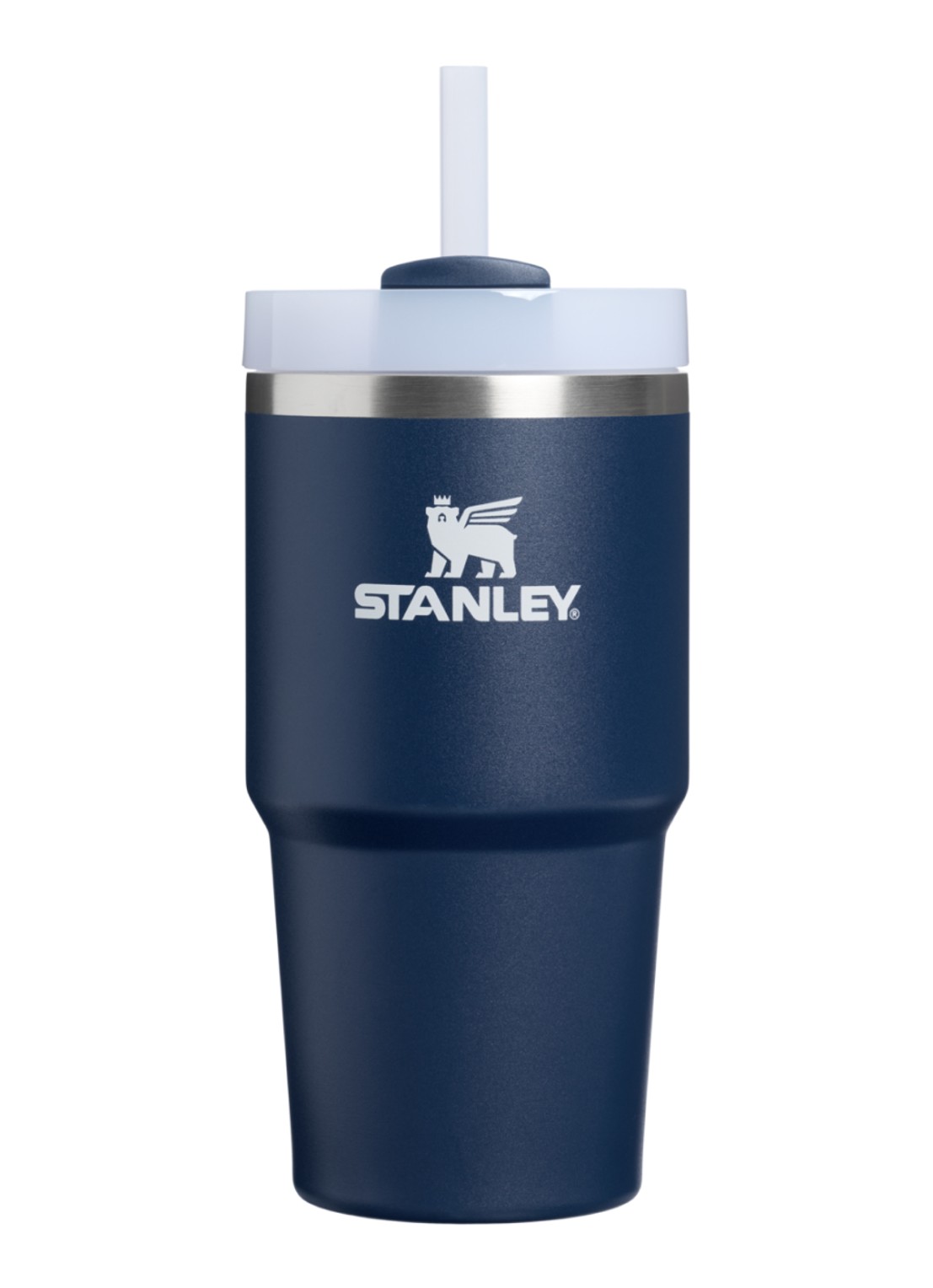 Stanley De Quencher H2.O FlowState™ thermosfles 0,59 liter - voorkant 3 donkerblauw