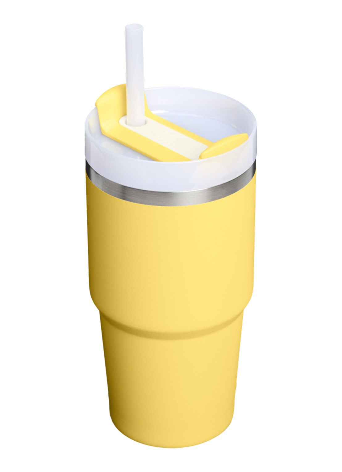Stanley De Quencher® H2.O FlowState™ thermosfles 0,6 liter - achterkant geel
