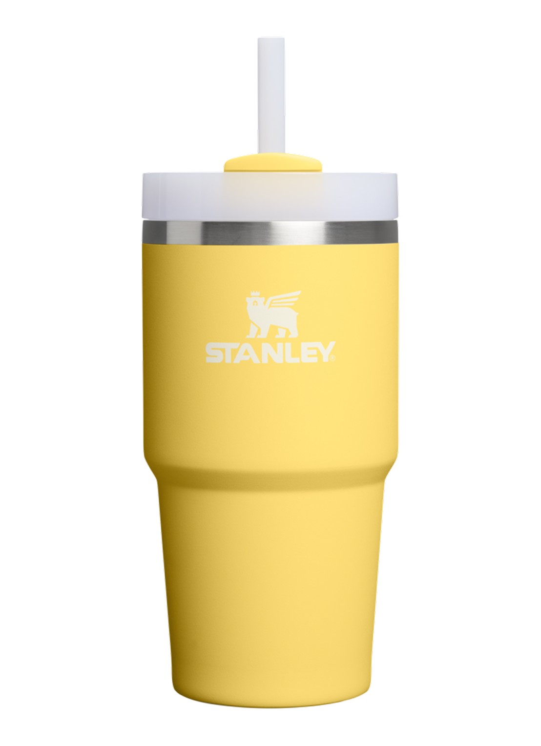 Stanley De Quencher® H2.O FlowState™ thermosfles 0,6 liter - voorkant 2 geel