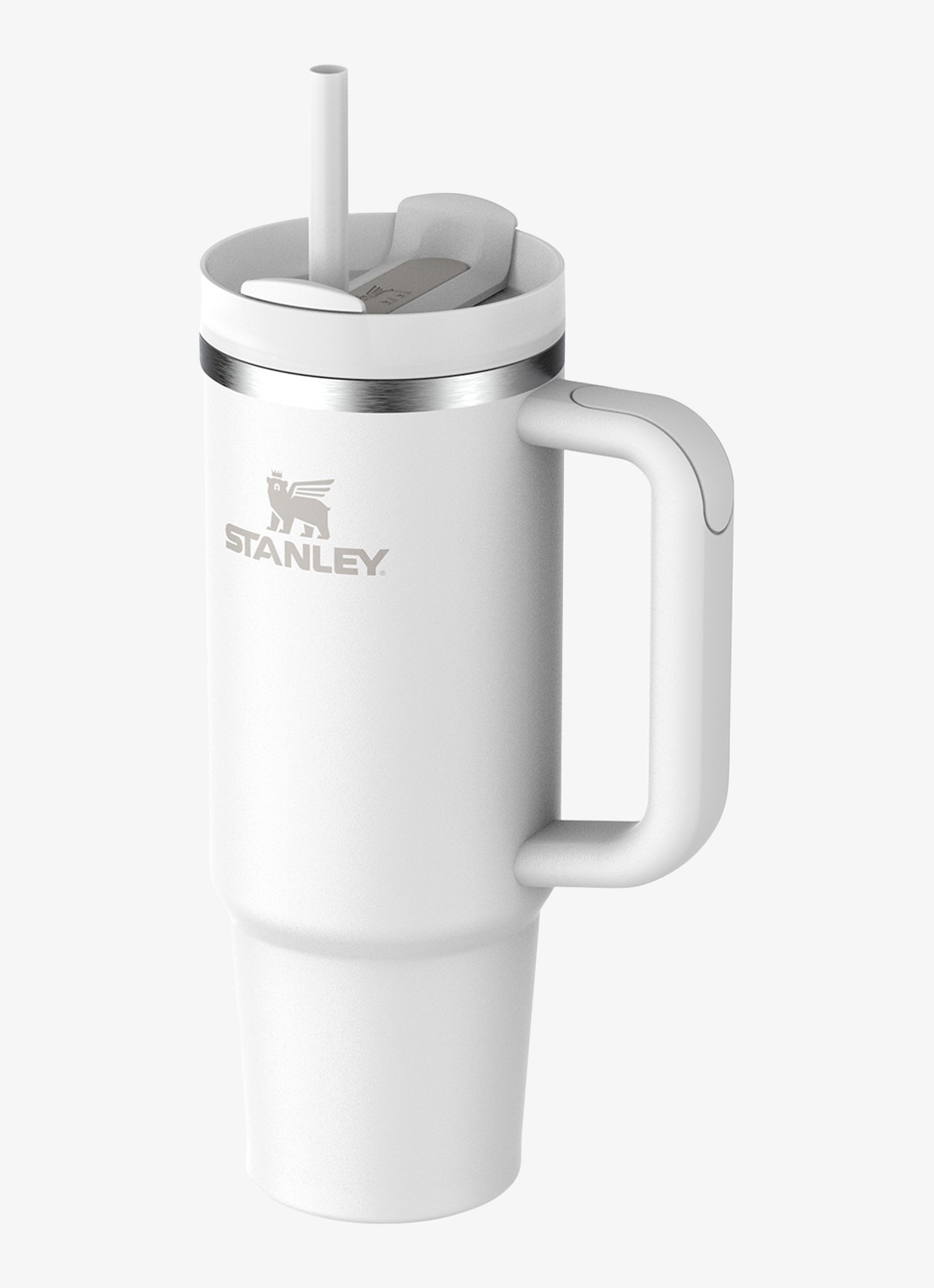 Stanley De Quencher® H2.O FlowState™ thermosfles 0,89 liter - detail frost / gebroken wit