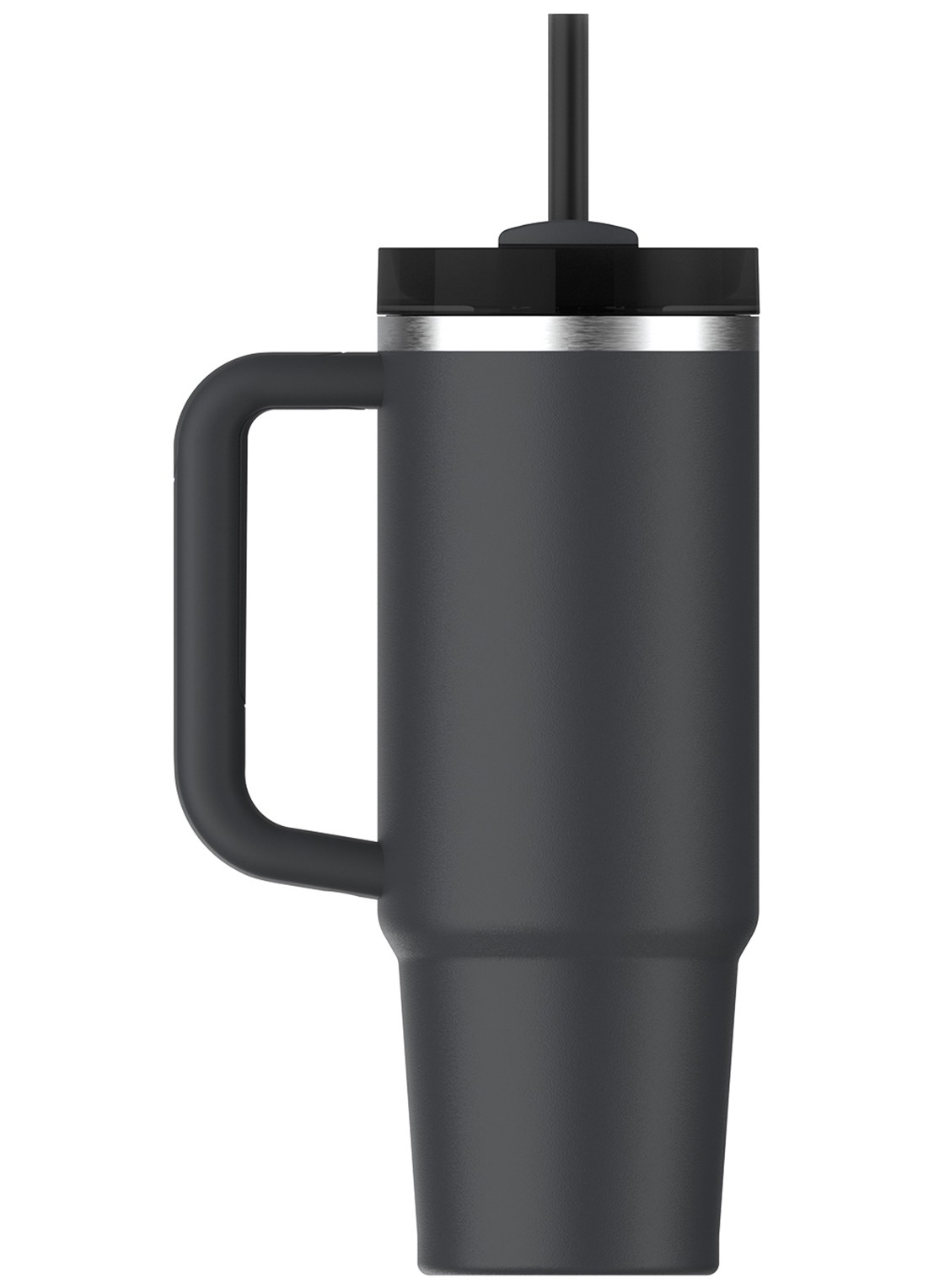 Stanley De Quencher® H2.O FlowState™ thermosfles 0,89 liter - achterkant 6 black 2.0 / zwart