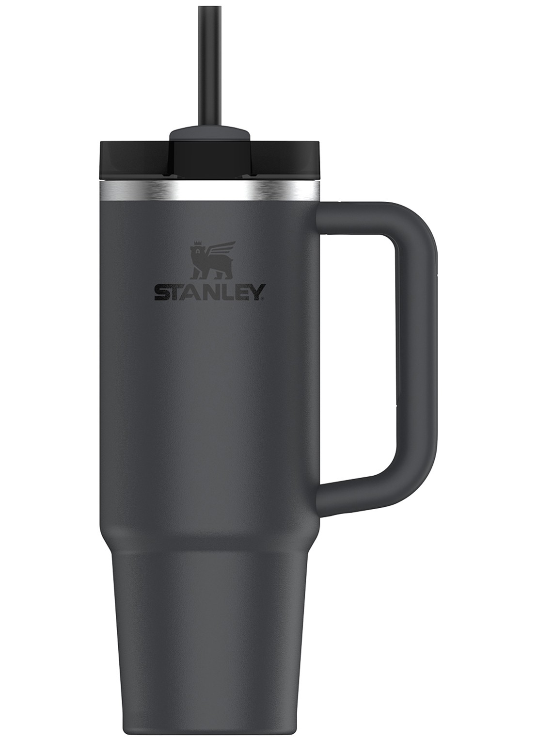 Stanley De Quencher® H2.O FlowState™ thermosfles 0,89 liter - voorkant black 2.0 / zwart