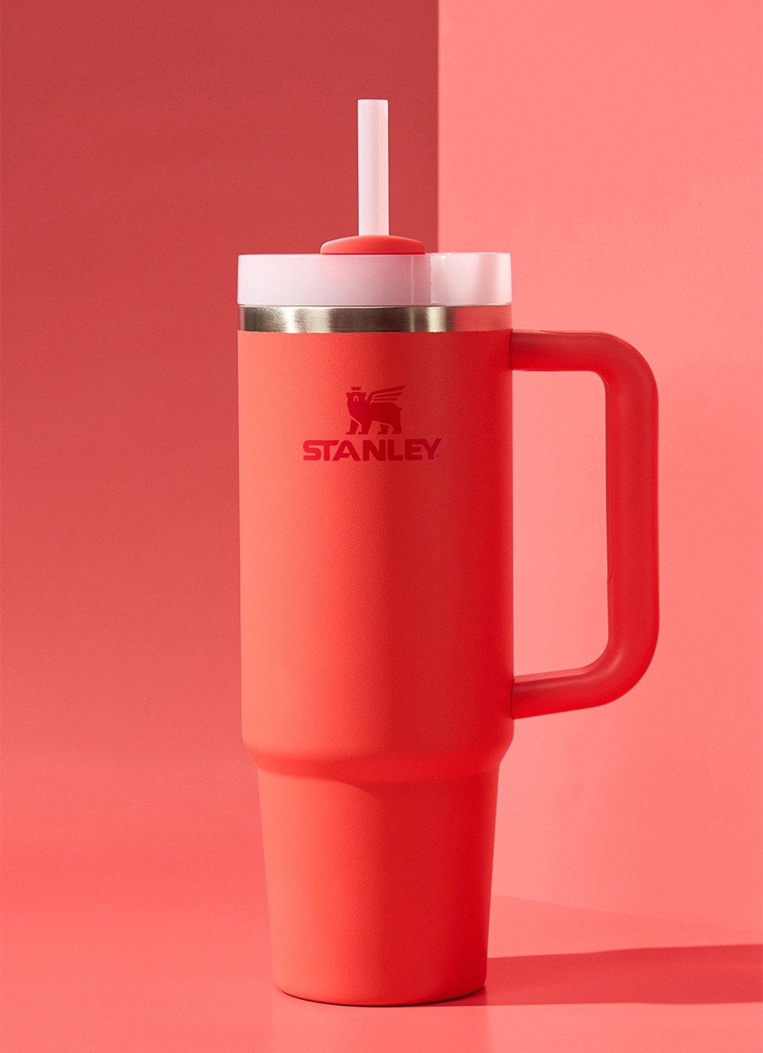 Stanley De Quencher® H2.O FlowState™ thermosfles 0,89 liter - detail 3 hot coral / koraalrood