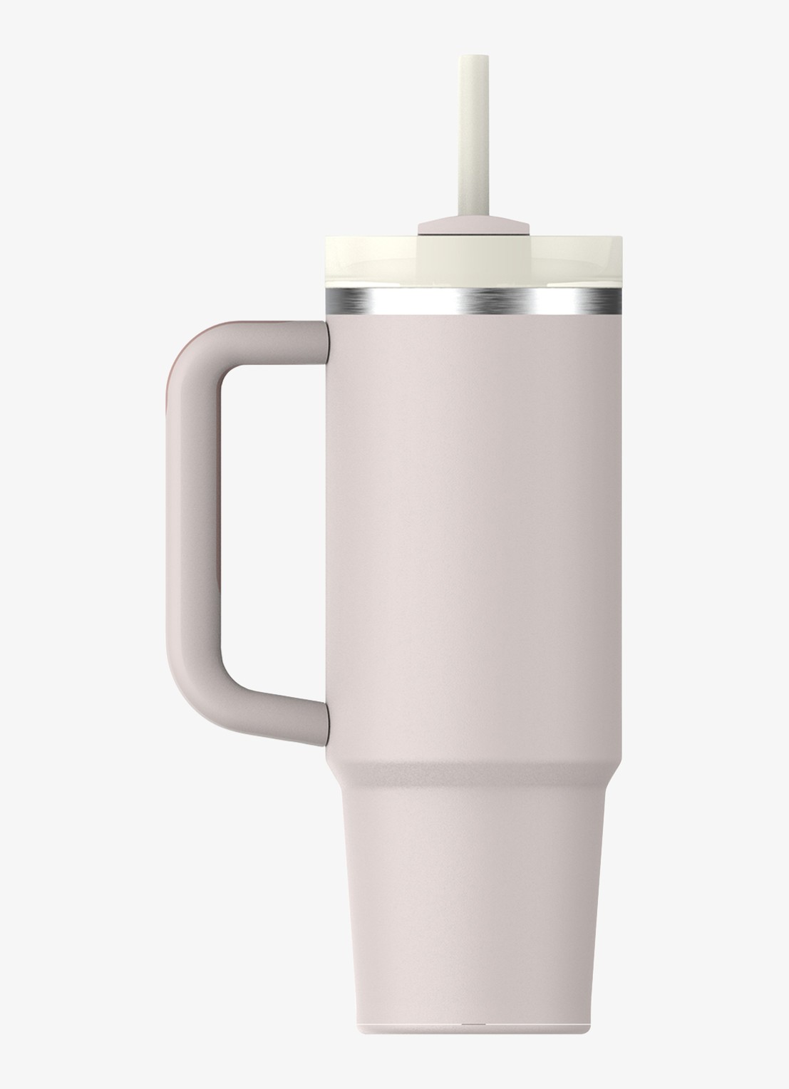 Stanley De Quencher® H2.O FlowState™ thermosfles 0,89 liter - achterkant roze quartz 2.0 / lichtroze