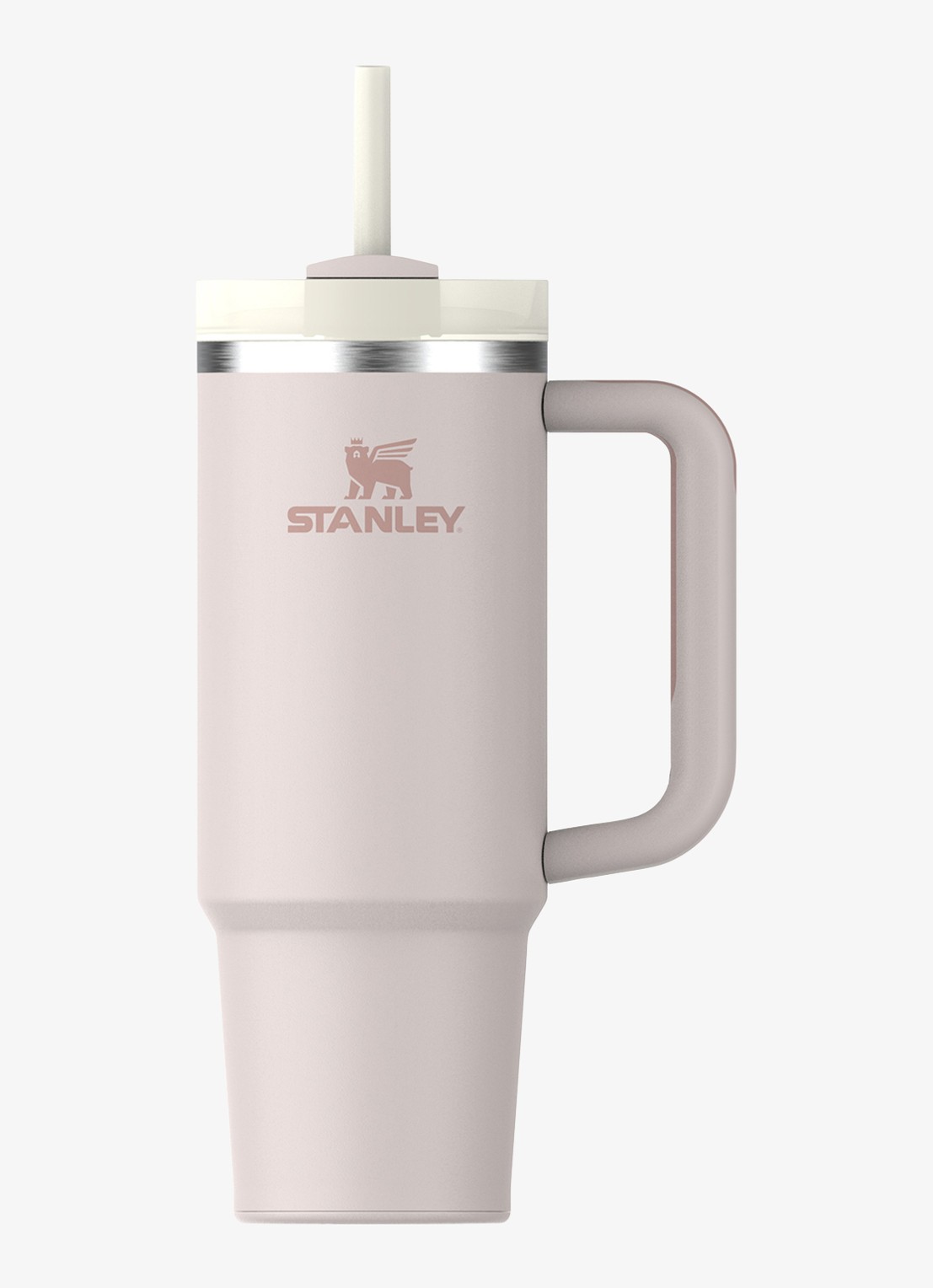 Stanley De Quencher® H2.O FlowState™ thermosfles 0,89 liter - voorkant 2 roze quartz 2.0 / lichtroze