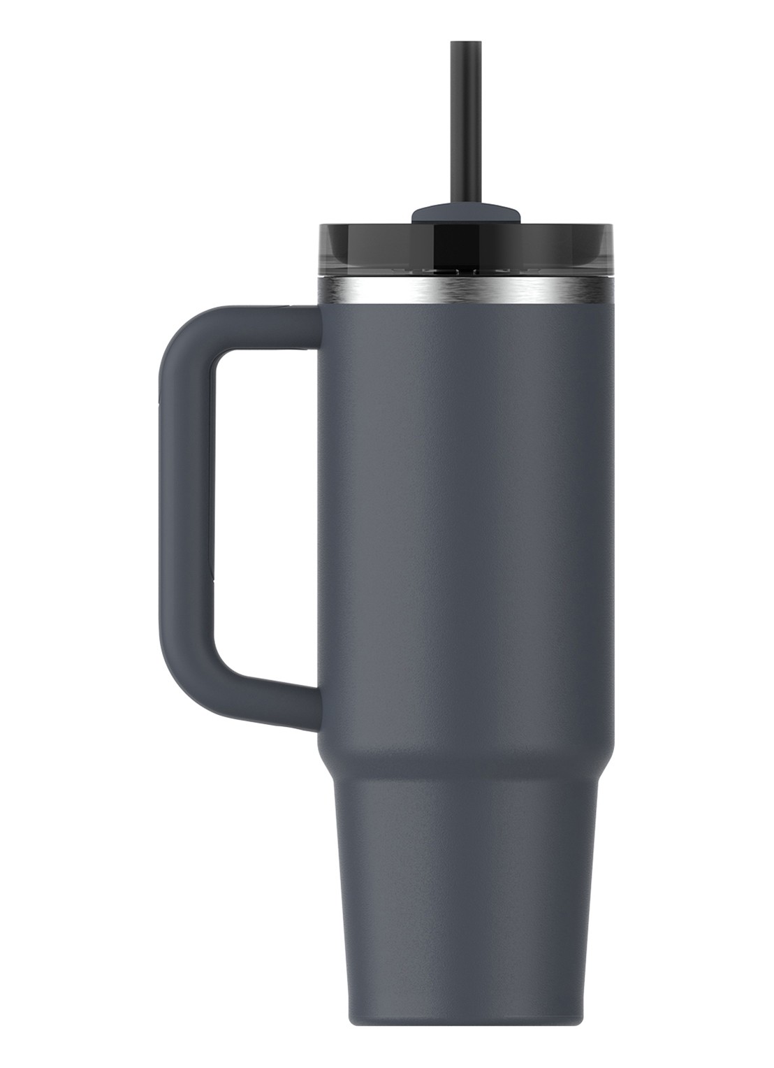 Stanley De Quencher® H2.O FlowState™ thermosfles 0,89 liter - achterkant 4 twilight / donkerblauw
