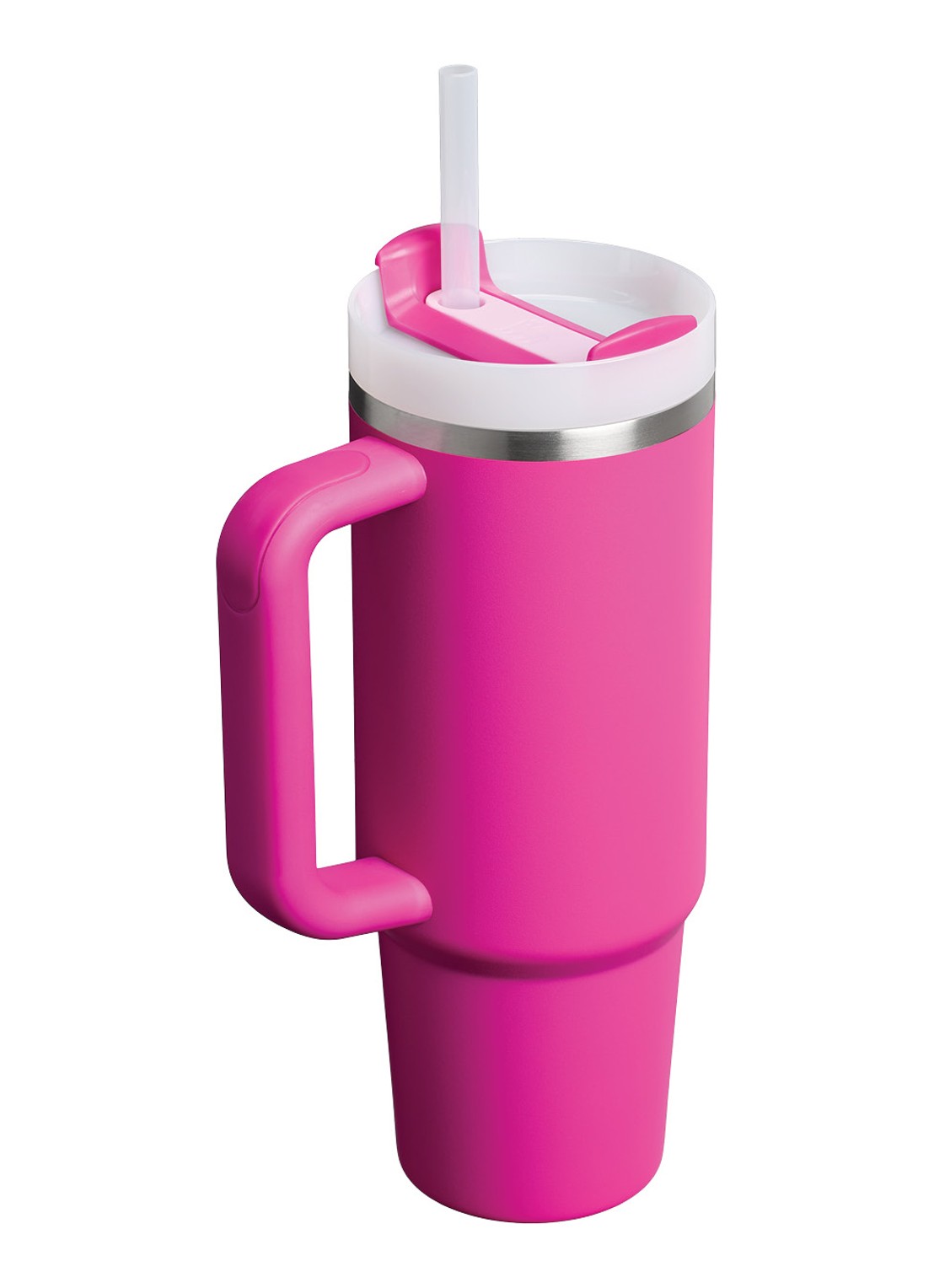 Stanley De Quencher® H2.O FlowState™ thermosfles 0,89 liter - voorkant 3 fuchsia