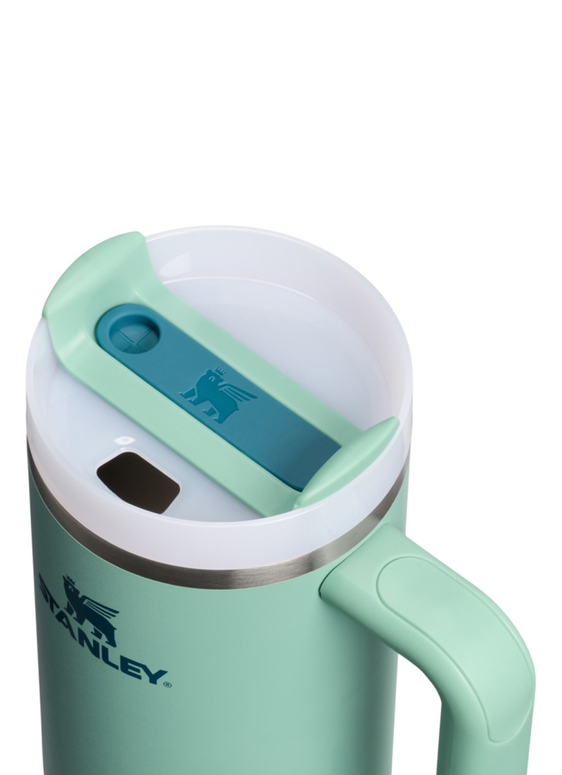 Stanley De Quencher® H2.O FlowState™ thermosfles 0,89 liter - detail lichtgroen