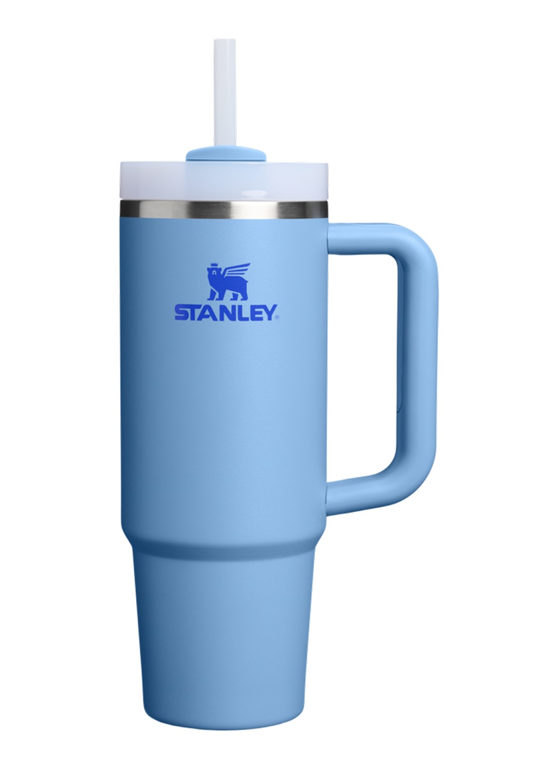 Stanley De Quencher® H2.O FlowState™ thermosfles 0,89 liter - voorkant 3 blauw
