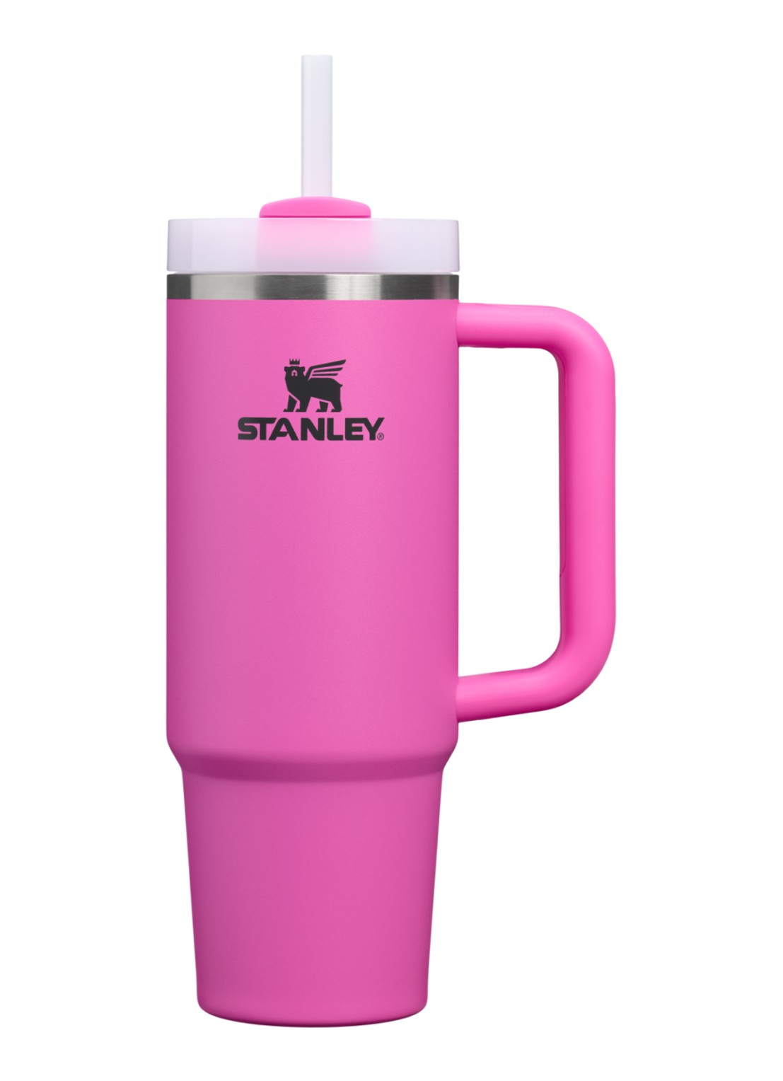 Stanley De Quencher H2.O FlowState™ thermosfles 0,89 liter - voorkant 3 roze