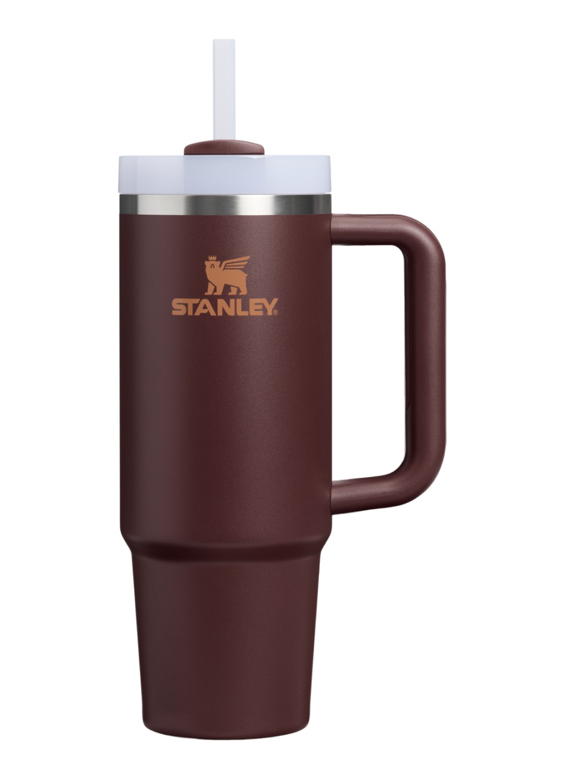 Stanley De Quencher H2.O FlowState™ thermosfles 0,89 liter - voorkant 2 donkerbruin