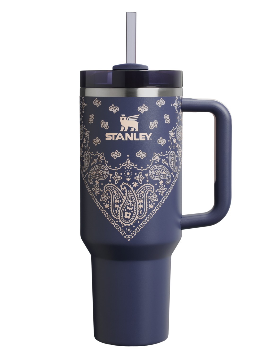 Stanley De Quencher® H2.O FlowState™ thermosfles 1,2 liter - voorkant 3 blauw