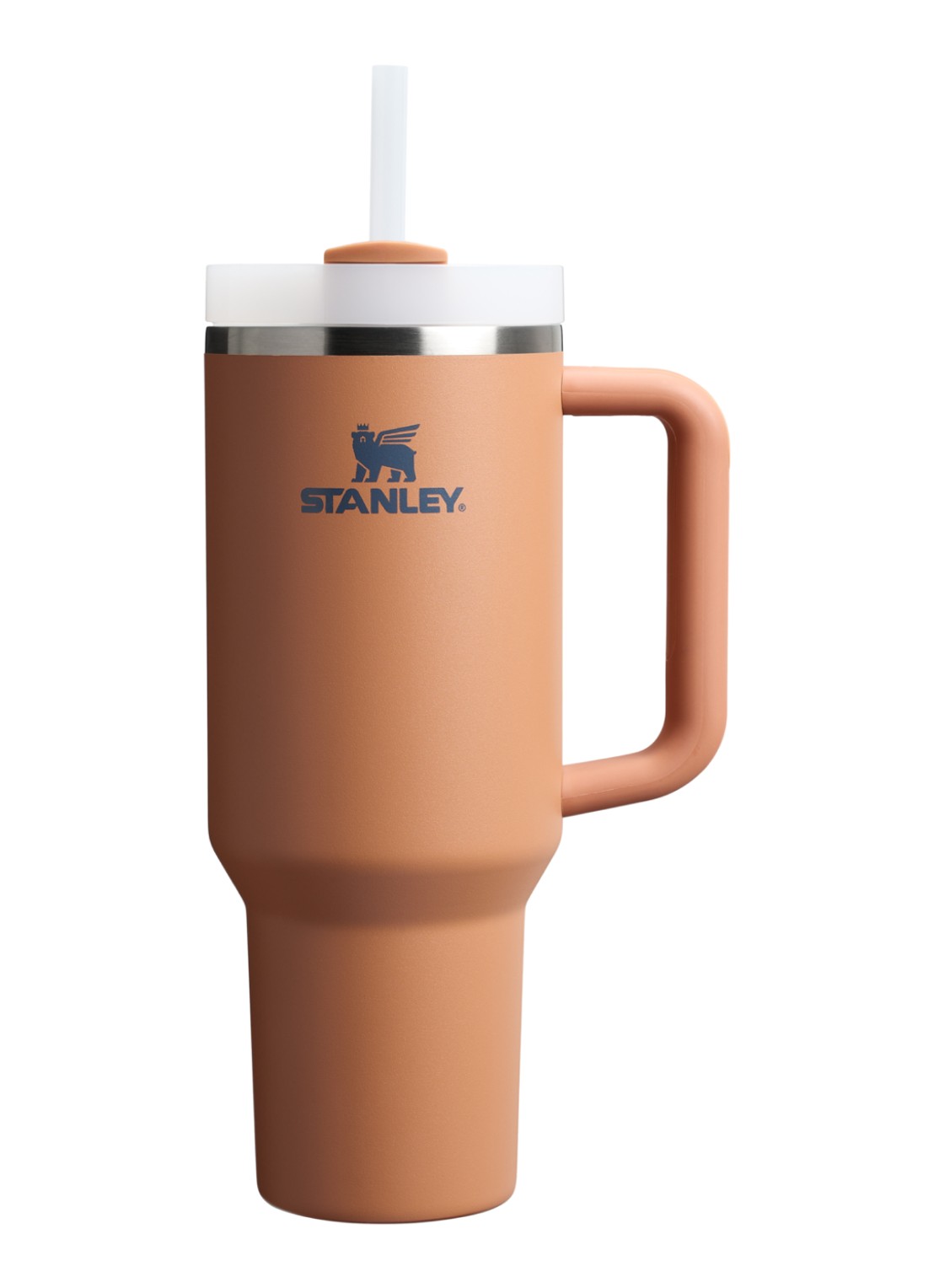 Stanley De Quencher® H2.O FlowState™ thermosfles 1,2 liter - voorkant 2 oranjebruin