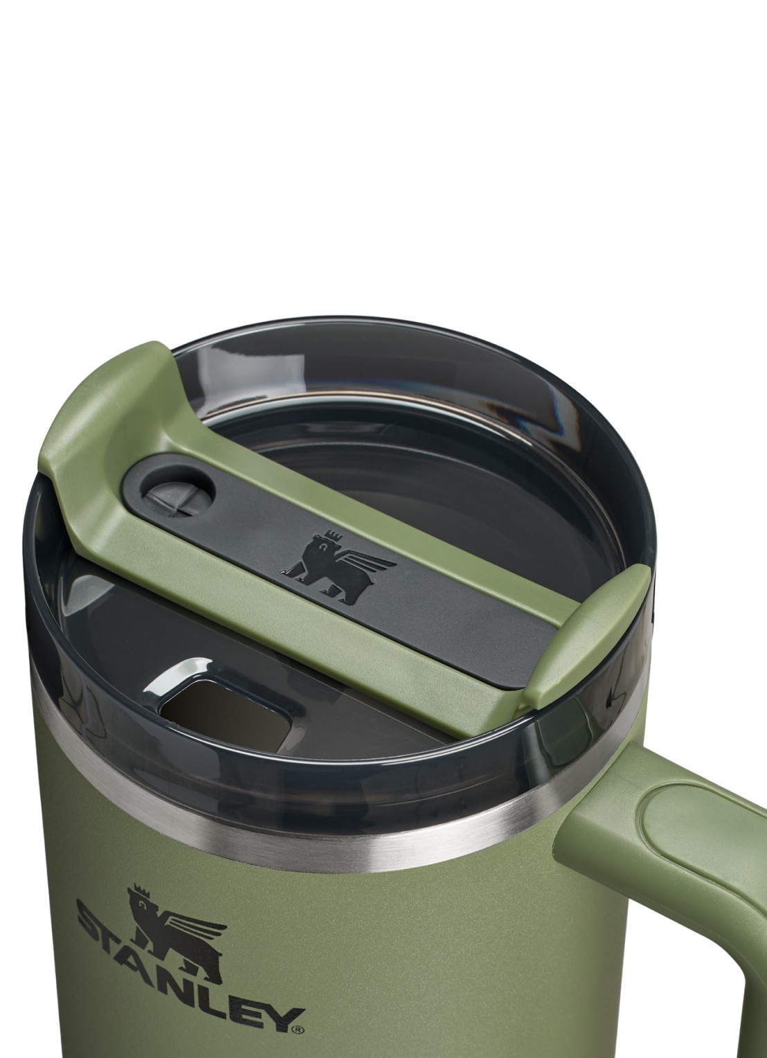 Stanley De Quencher® H2.O FlowState™ thermosfles 1,2 liter - detail groen