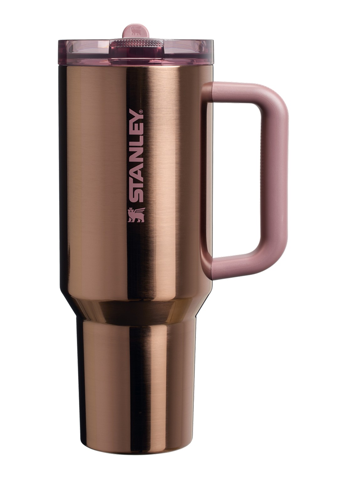 Stanley De Quencher® ProTour Flip Straw thermosfles 1,2 liter - voorkant 2 oudroze