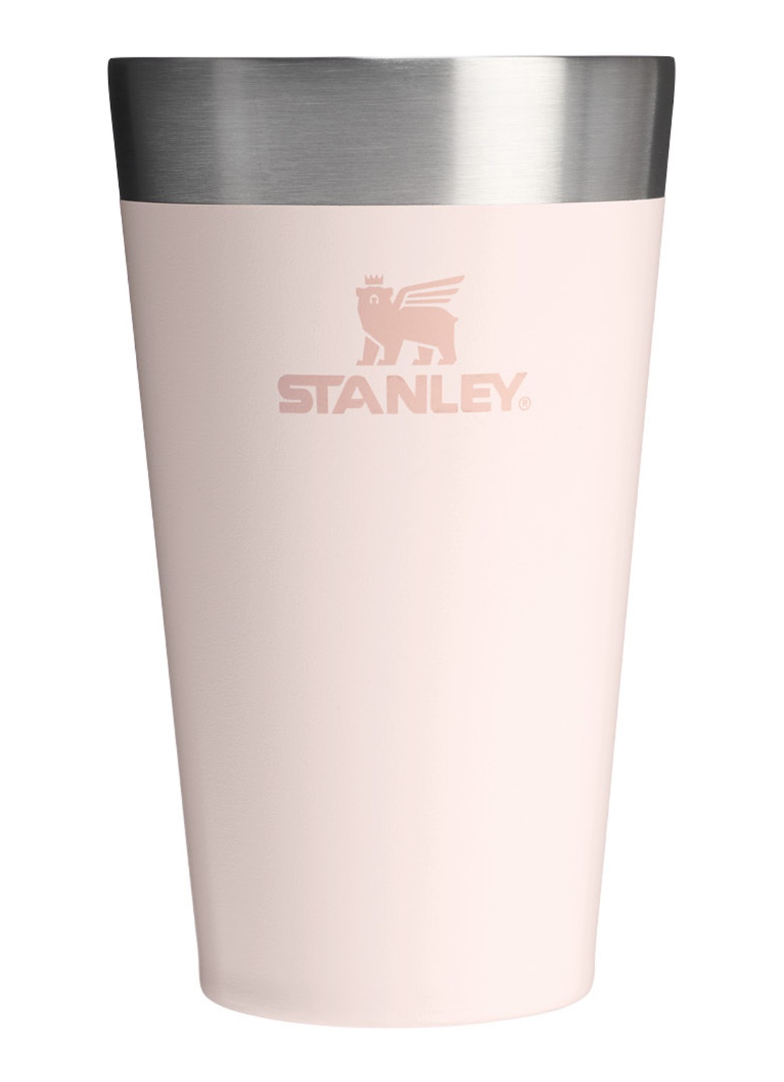 Stanley De Stacking thermosbeker 0,47 liter - voorkant rose quartz / lichtroze