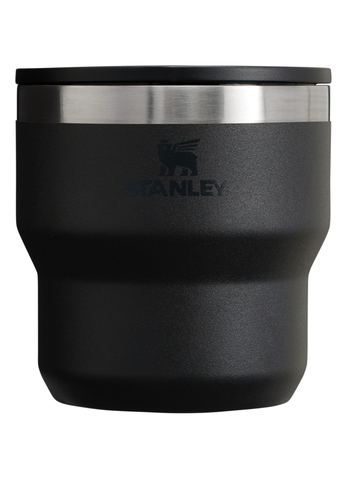 Stanley De Stay Hot Stacking Camp mok 0,29 liter - voorkant 3 zwart