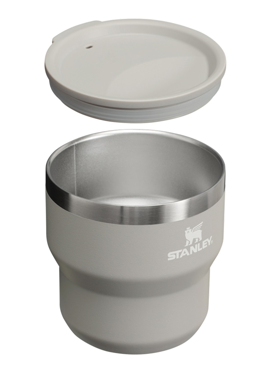 Stanley De Stay Hot Stacking Camp mok 0,29 liter - detail 3 grijs