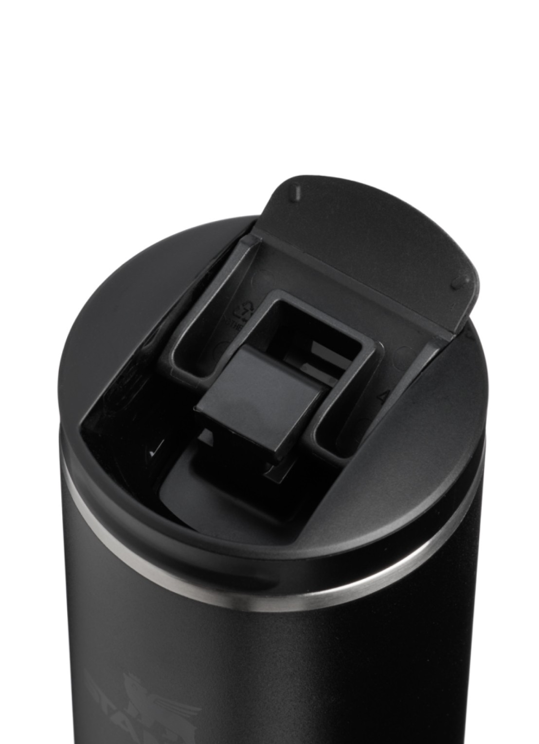 Stanley De Transit Flip Top thermosbeker 0,35 liter - detail 2 zwart