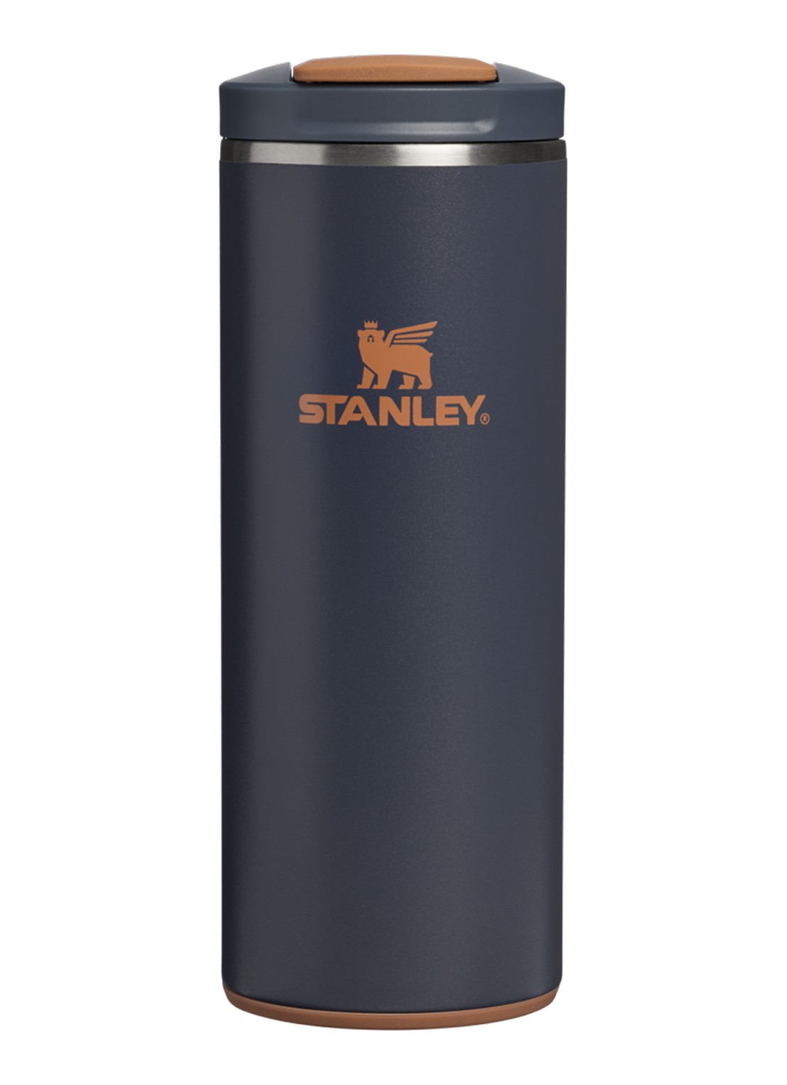 Stanley De Transit Flip Top thermosbeker 0,35 liter - voorkant 3 blauw