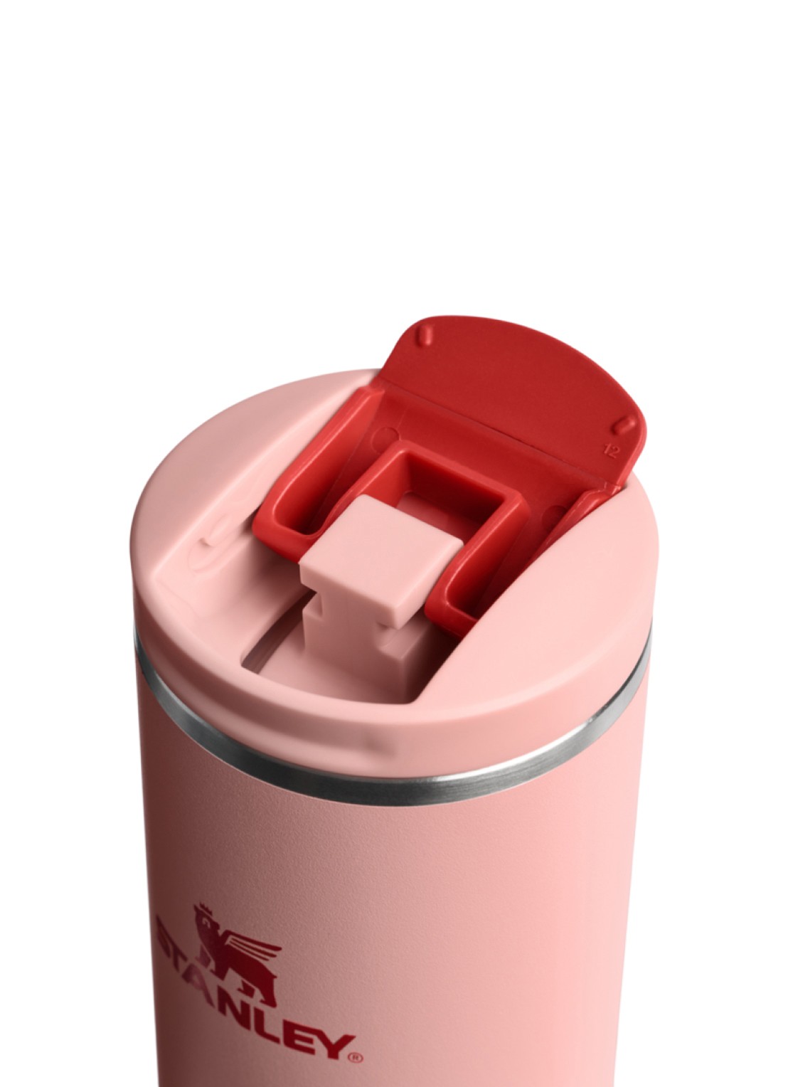 Stanley De Transit Flip Top thermosbeker 0,35 liter - detail zalmroze