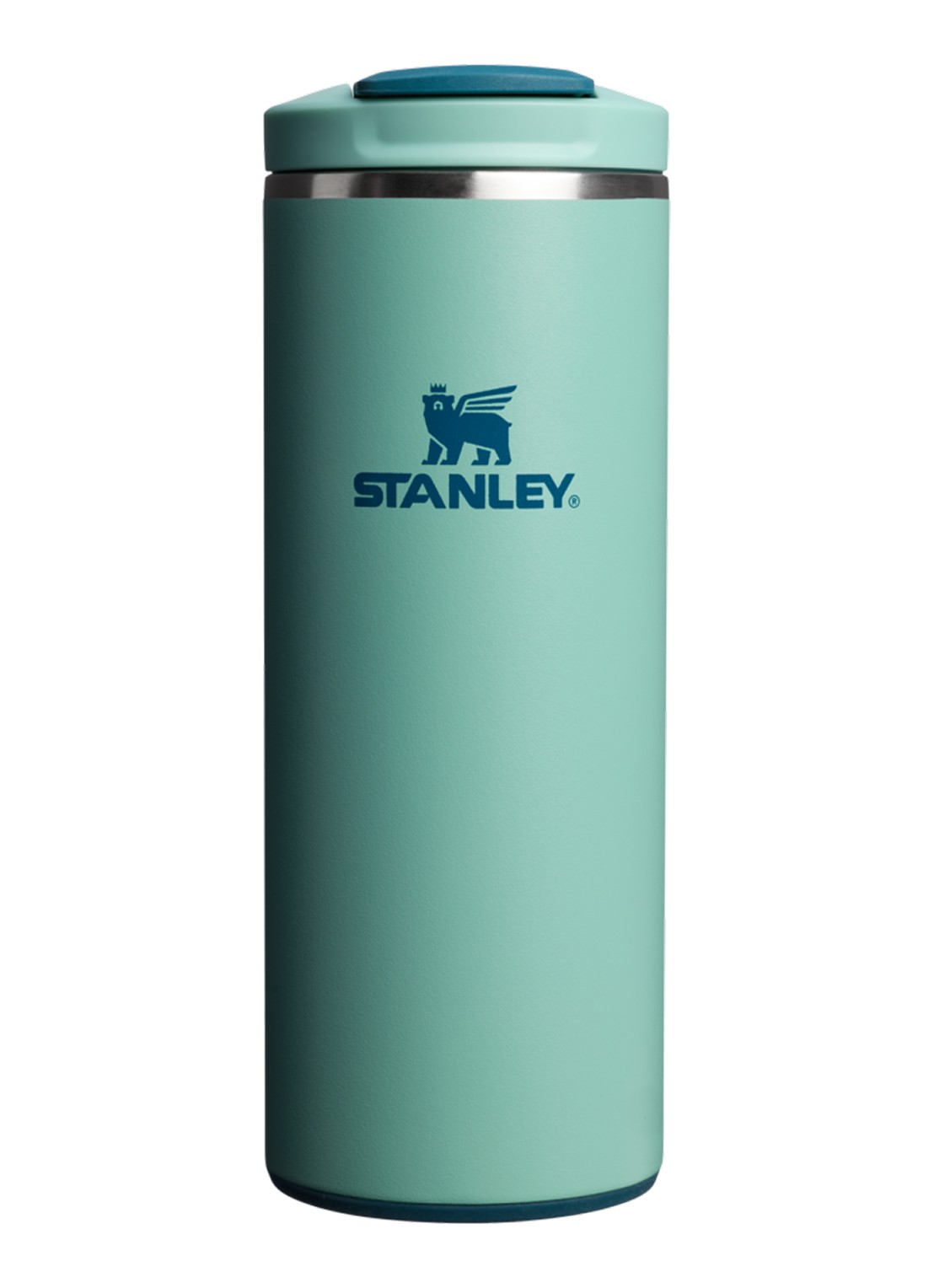 Stanley De Transit Flip Top thermosbeker 0,35 liter - voorkant 3 lichtgroen