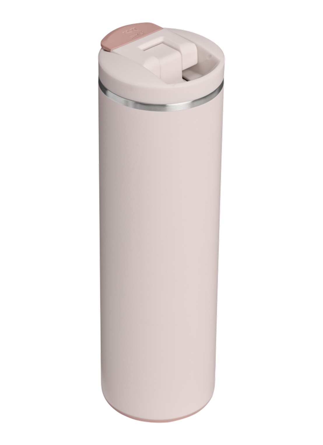 Stanley De Transit Flip Top thermosbeker 0,47 liter - achterkant lichtroze