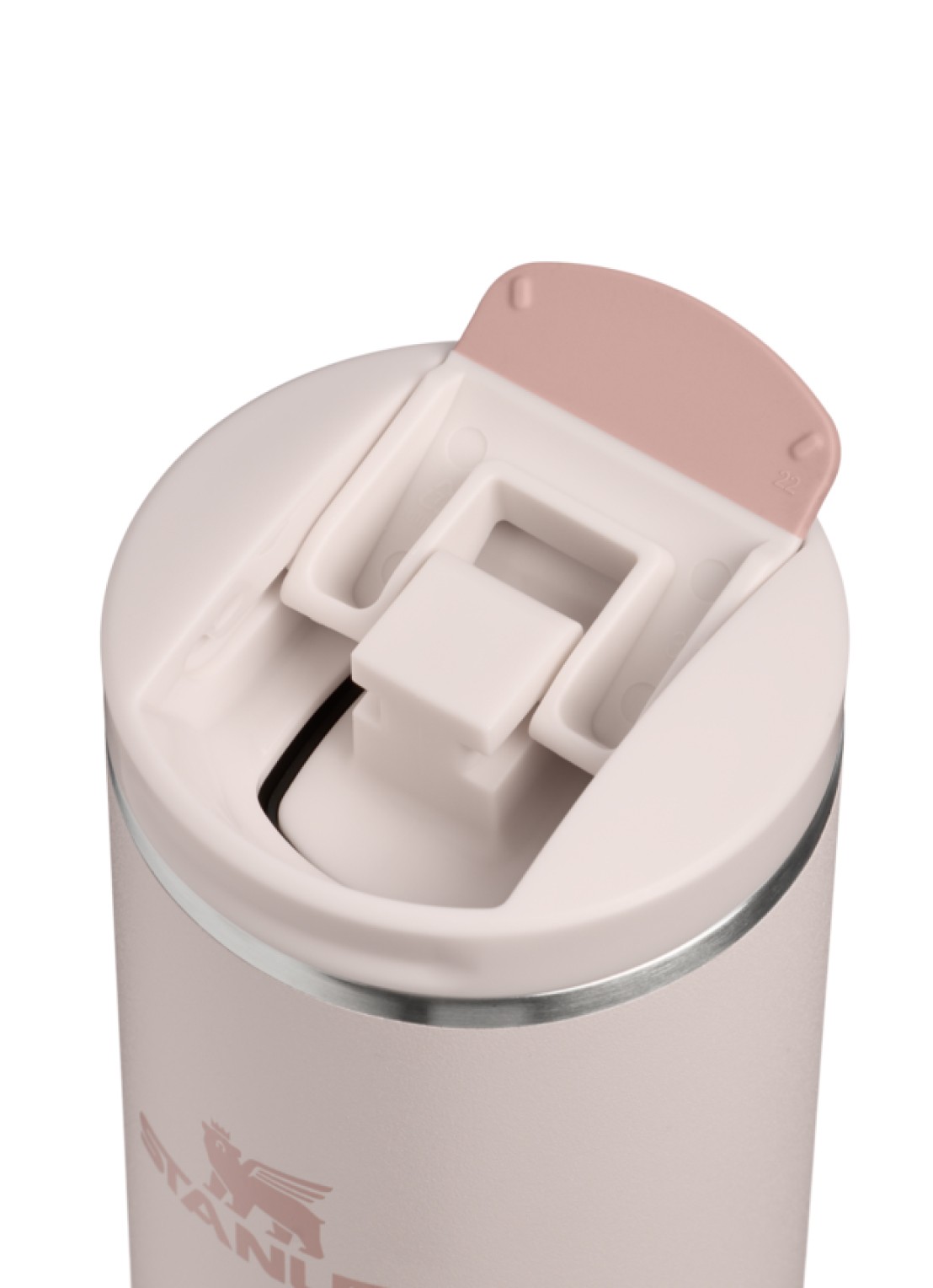 Stanley De Transit Flip Top thermosbeker 0,47 liter - detail 3 lichtroze