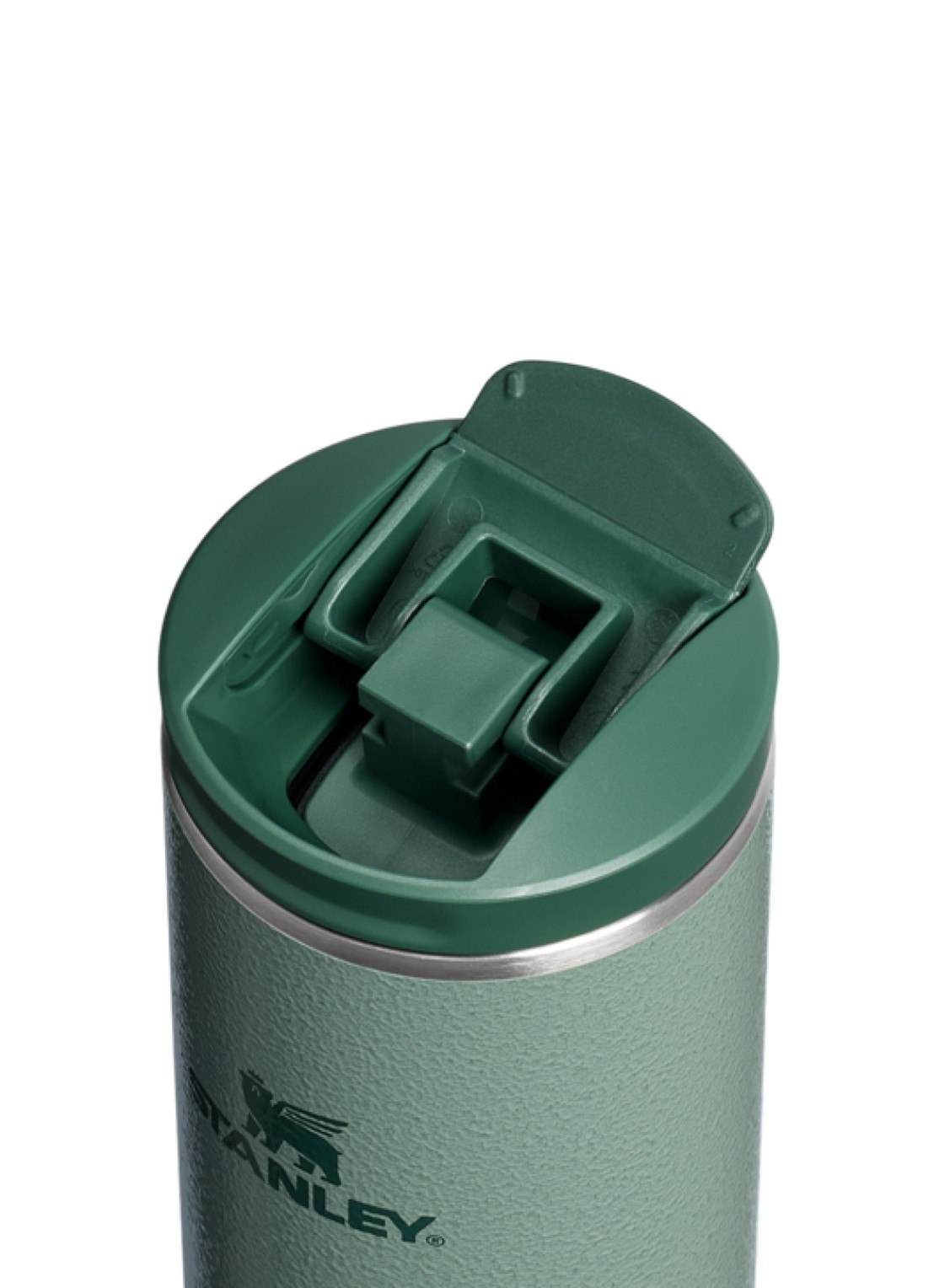 Stanley De Transit Flip Top thermosbeker 0,47 liter - detail groen