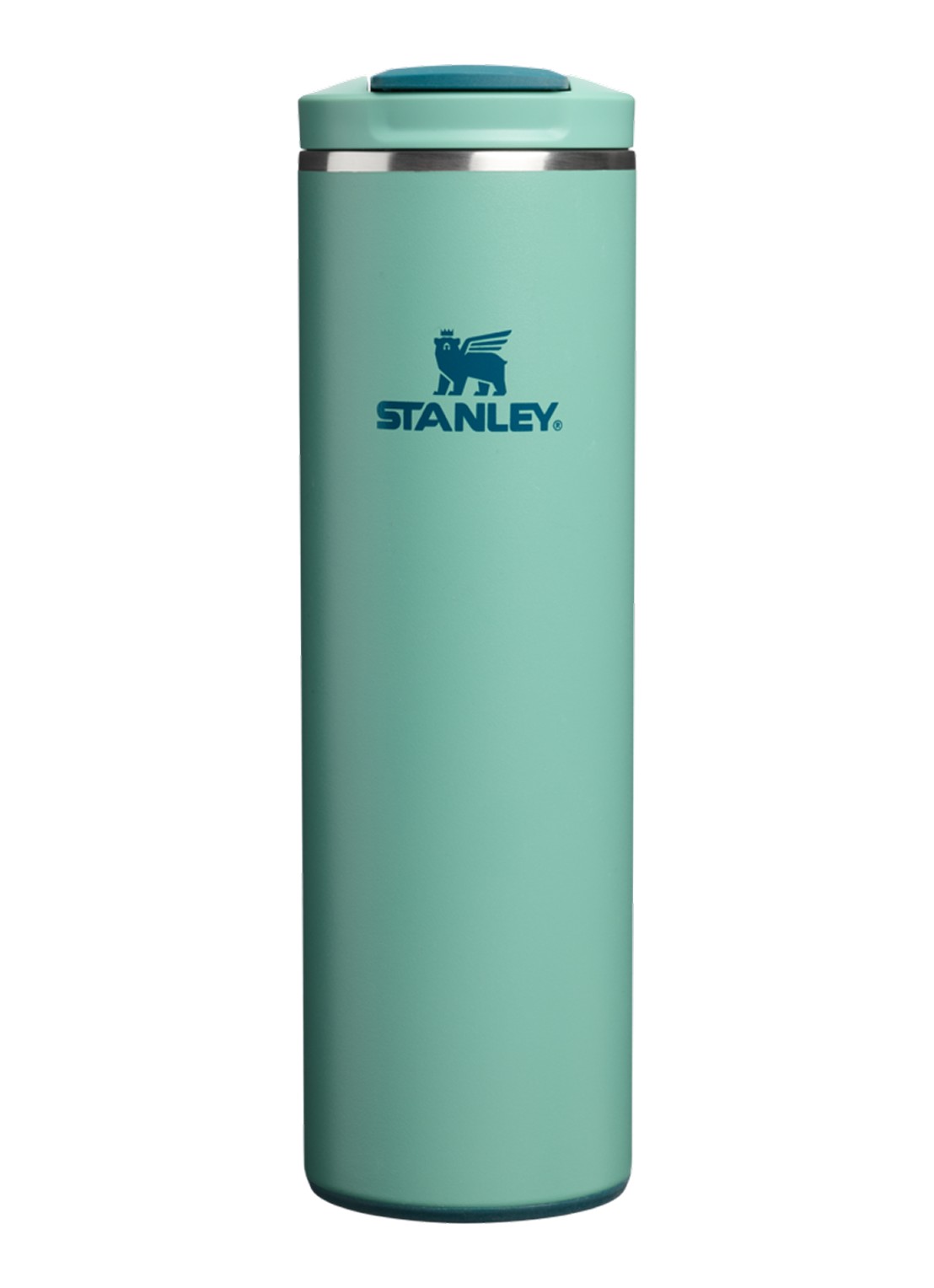 Stanley De Transit Flip Top thermosbeker 0,47 liter - voorkant 3 turquoise