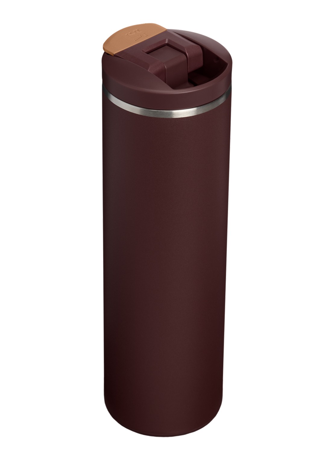 Stanley De Transit Flip Top thermosbeker 0,47 liter - achterkant 2 donkerbruin