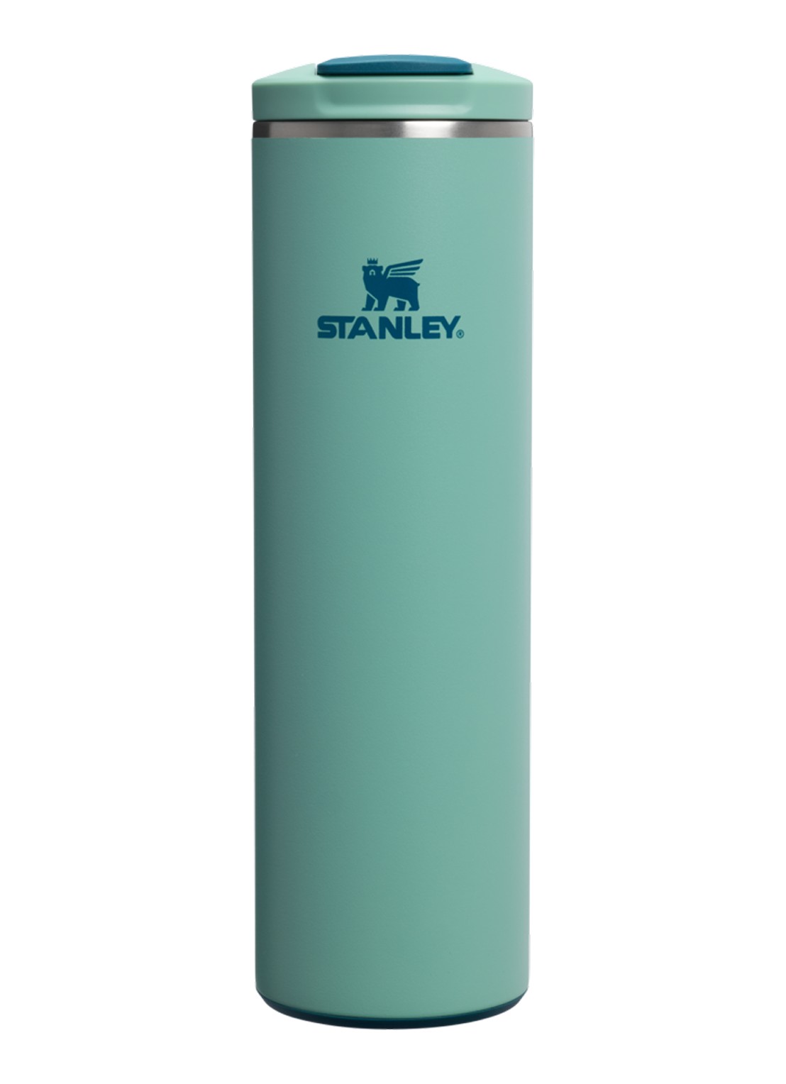 Stanley De Transit Flip Top thermosbeker 0,6 liter - voorkant lichtgroen