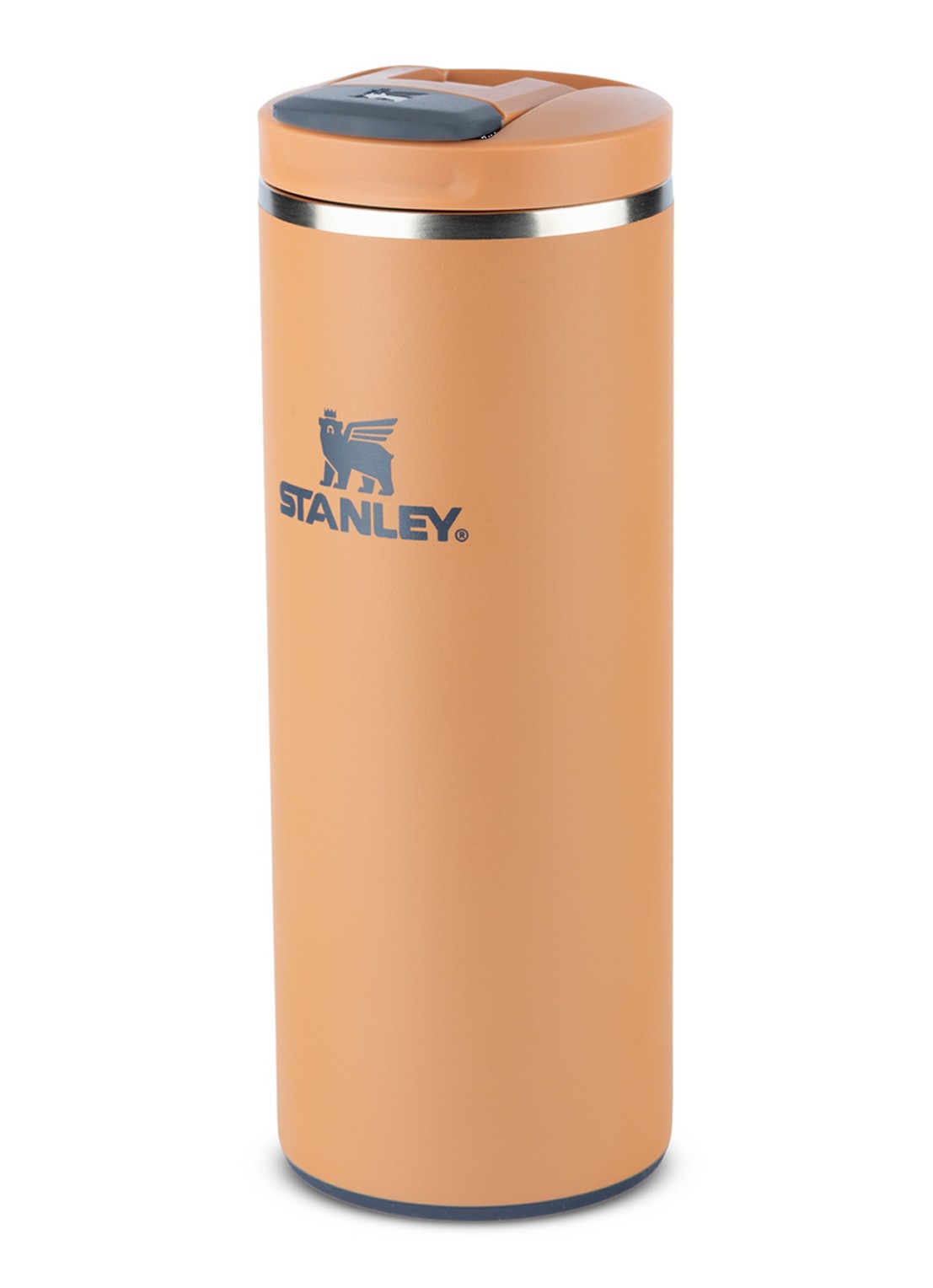 Stanley De Transit Fliptop thermosbeker 0,35 liter - achterkant 6 oranjebruin