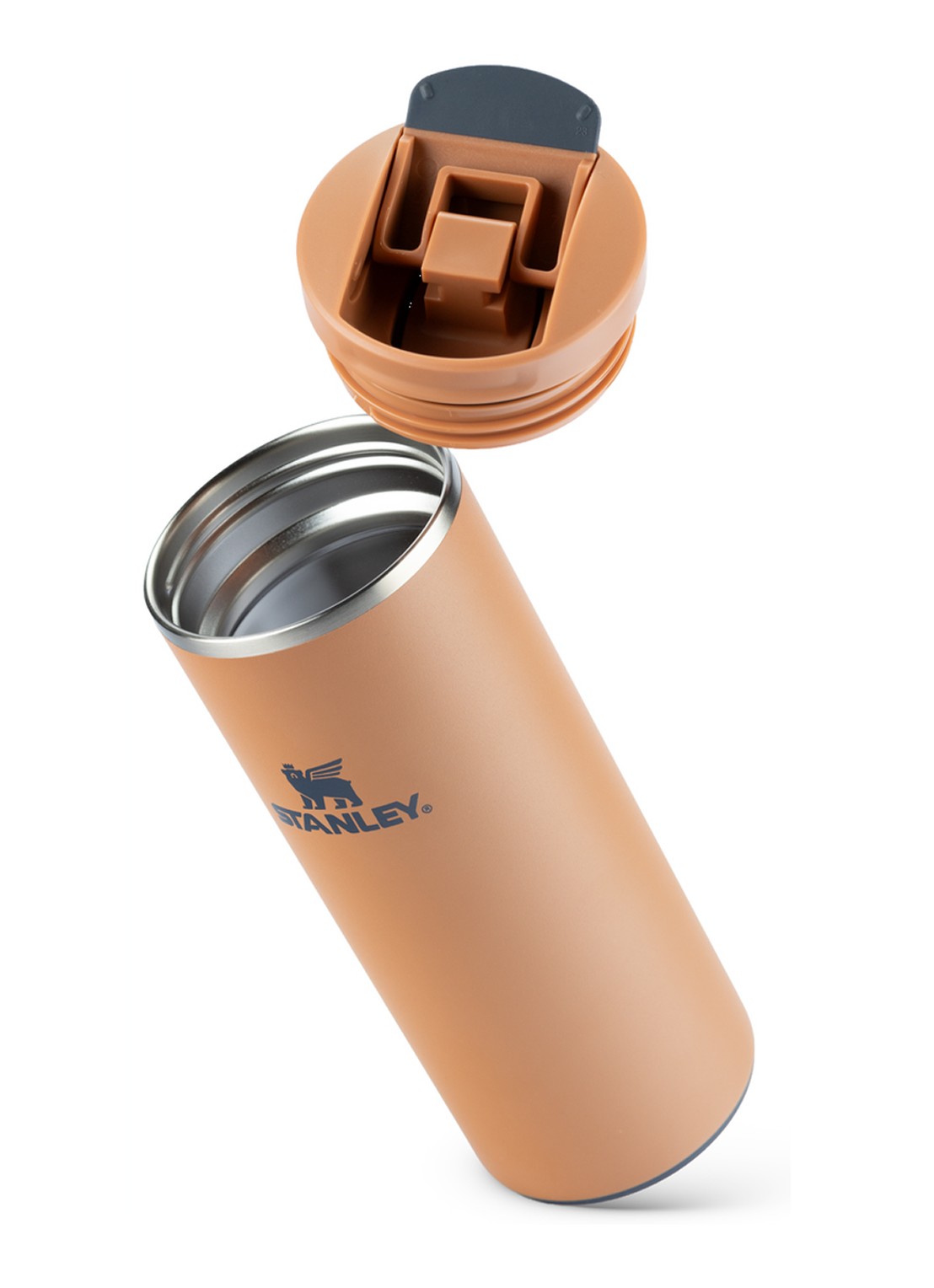 Stanley De Transit Fliptop thermosbeker 0,35 liter - detail 5 oranjebruin