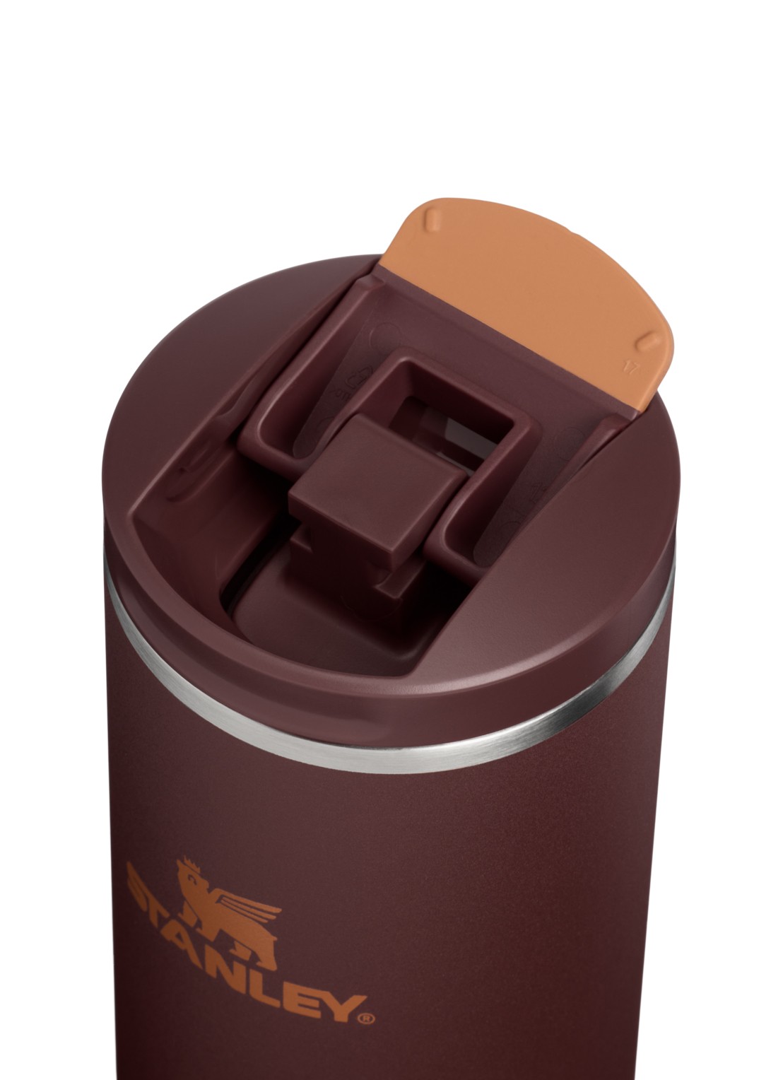 Stanley De Transit Fliptop thermosbeker 0,35 liter - detail 2 donkerbruin