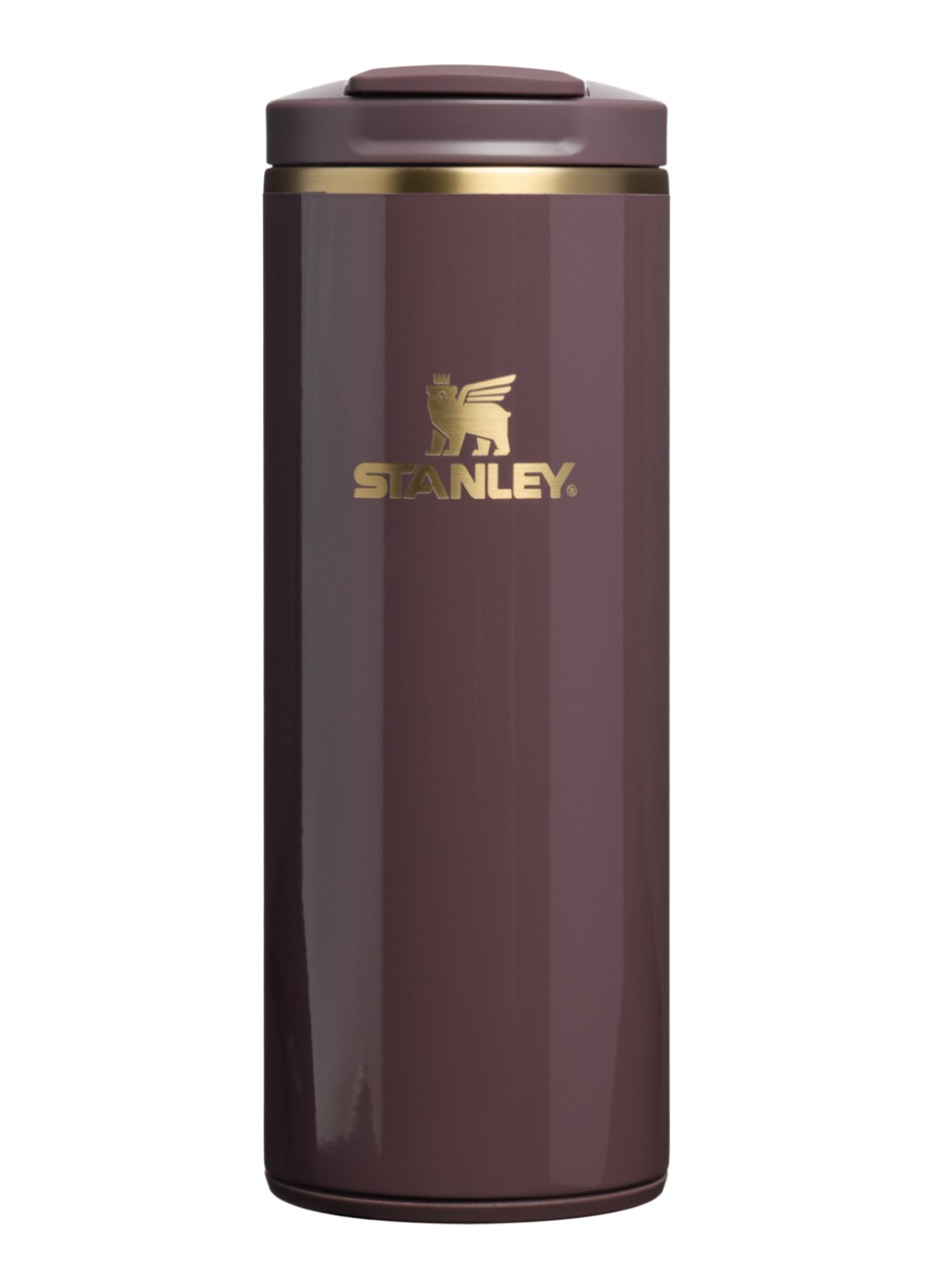 Stanley De Transit Fliptop thermosbeker 0,35 liter - voorkant 3 aubergine