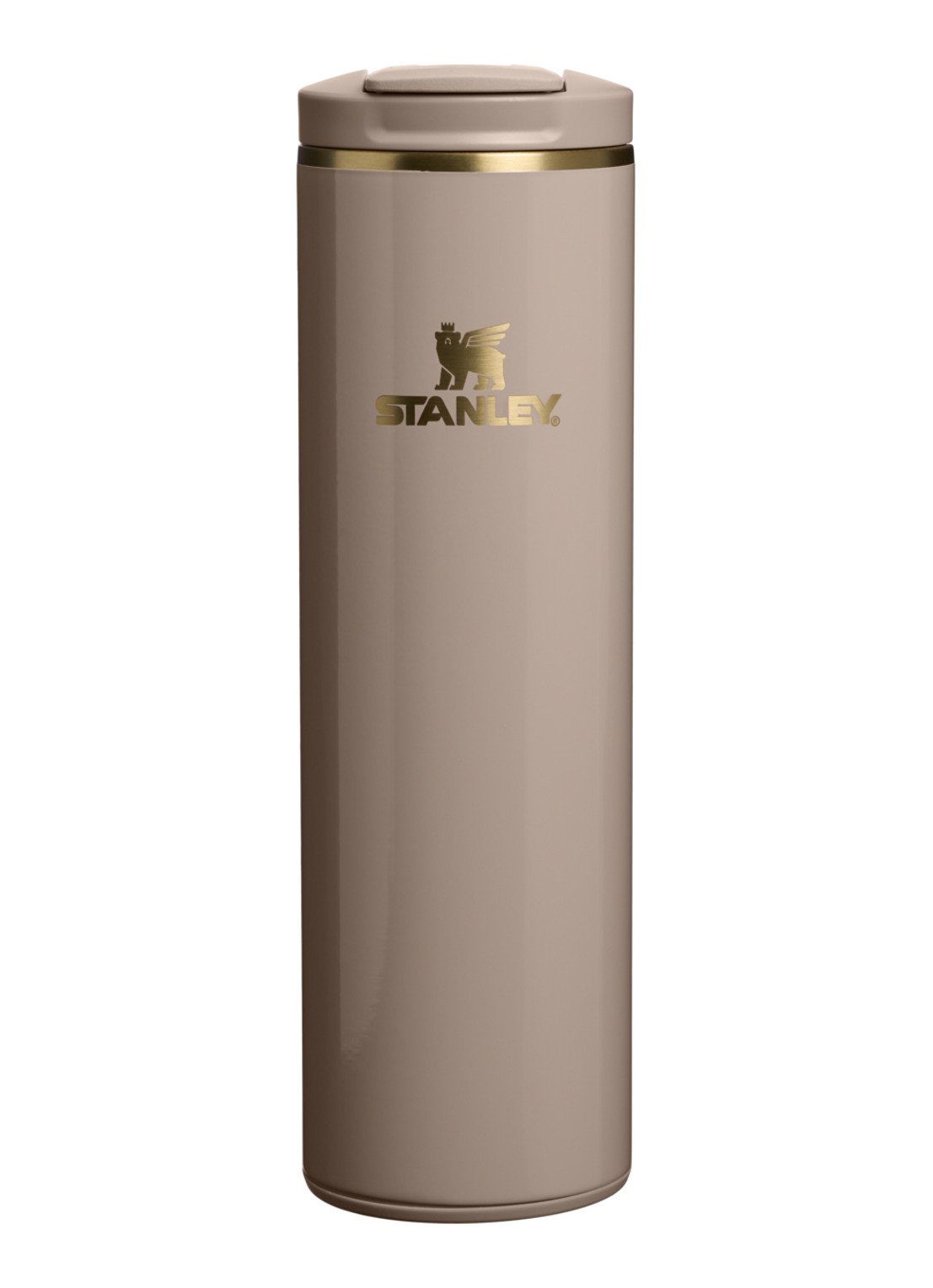 Stanley De Transit Fliptop thermosbeker 0,47 liter - voorkant 3 zand