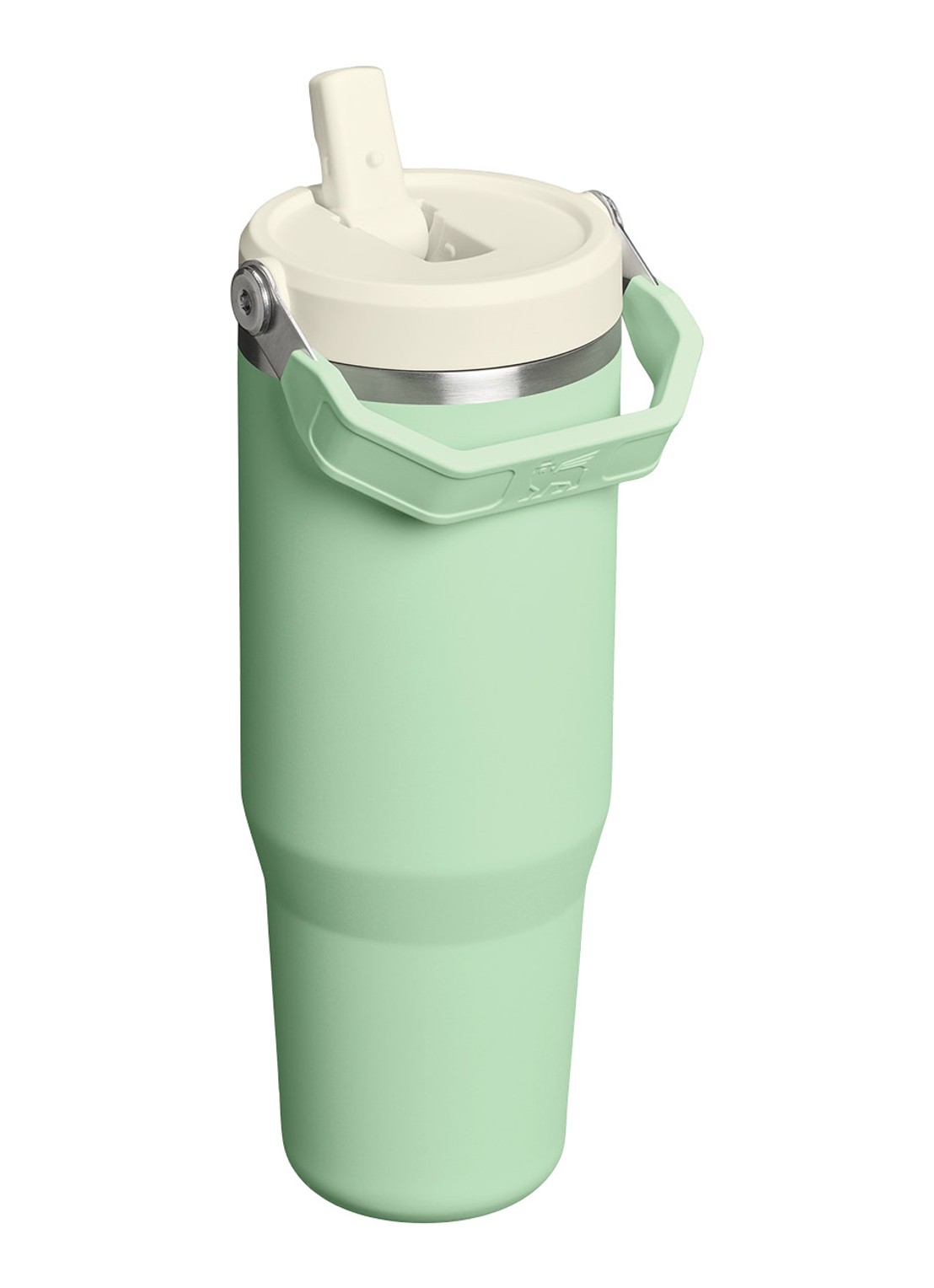 Stanley Ice Flow Flip Straw waterfles 0,89 liter - voorkant 3 lichtgroen