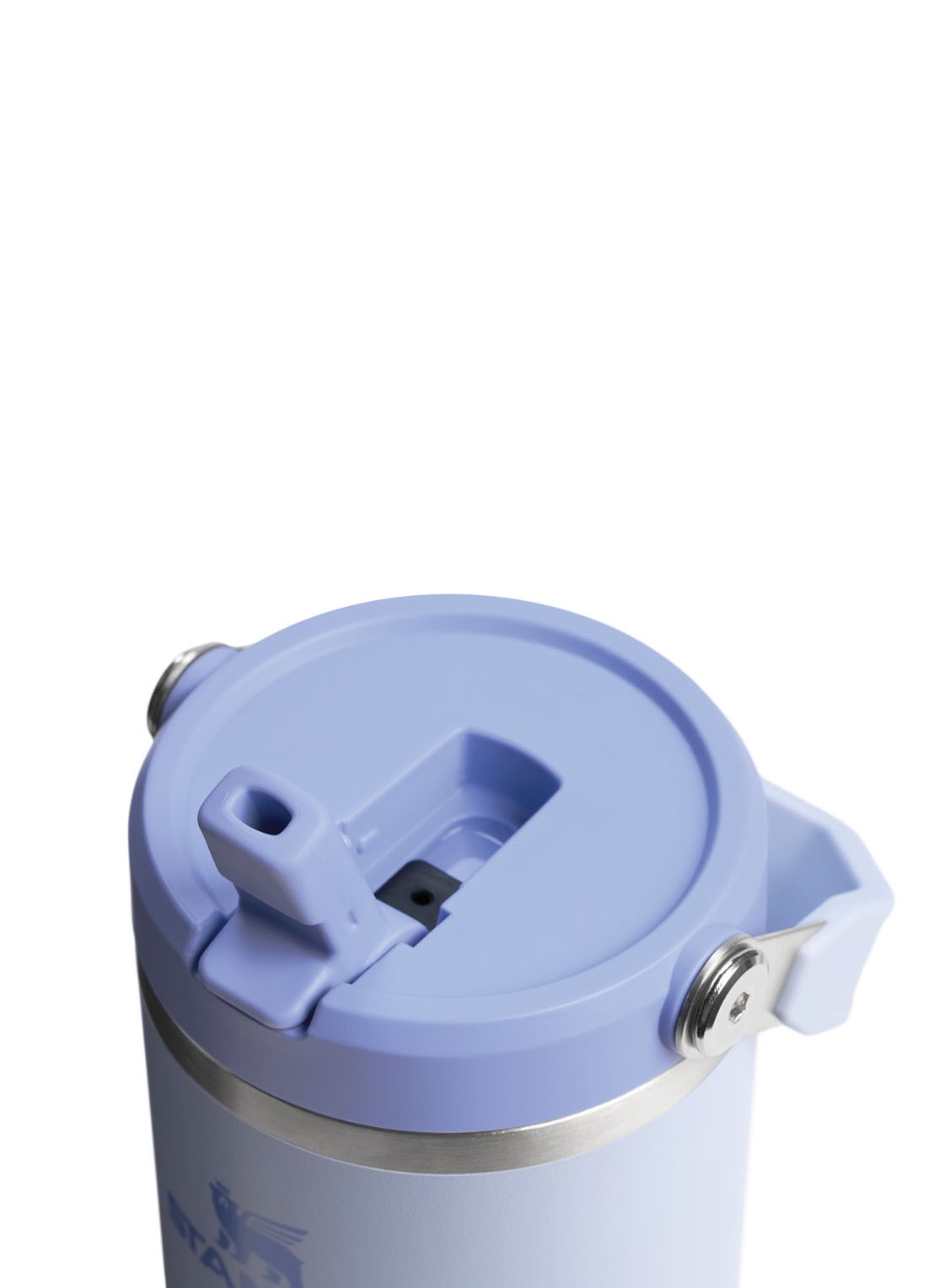 Stanley Ice Flow Flip Straw waterfles 0,89 liter - achterkant 3 lichtblauw