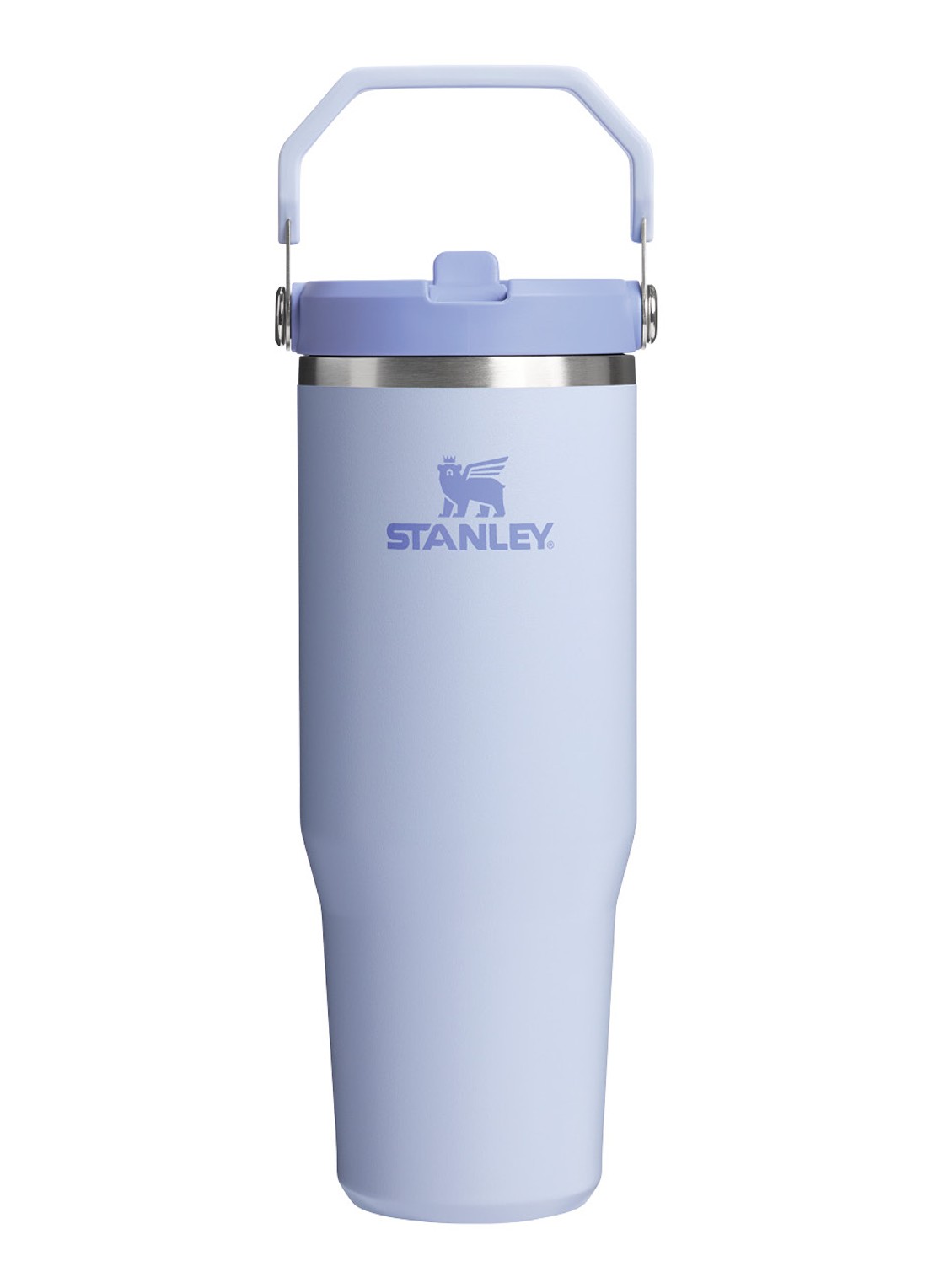 Stanley Ice Flow Flip Straw waterfles 0,89 liter - voorkant lichtblauw