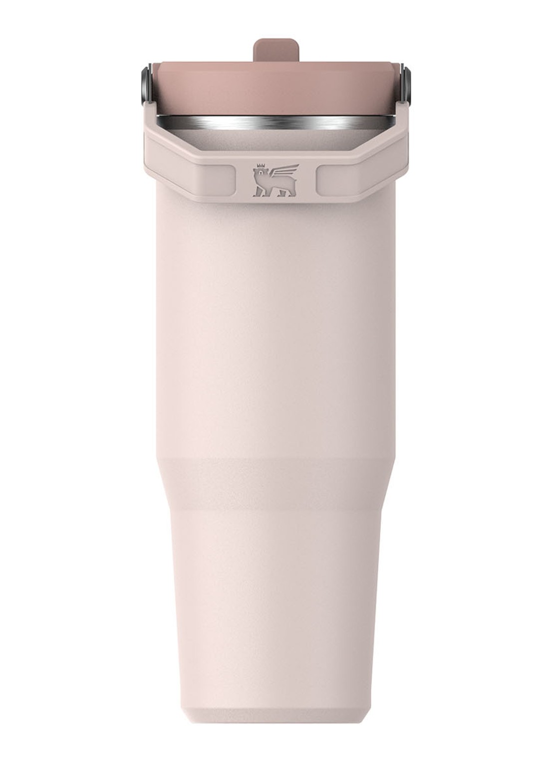 Stanley Ice Flow Flip Straw waterfles 89 cl  - achterkant lichtroze