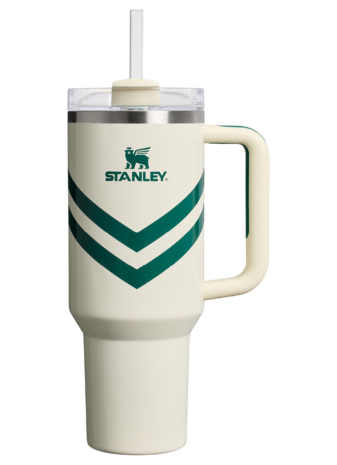 Stanley Quencher H2.0 Flowstate thermosfles 1,2 liter - voorkant 2 gebroken wit