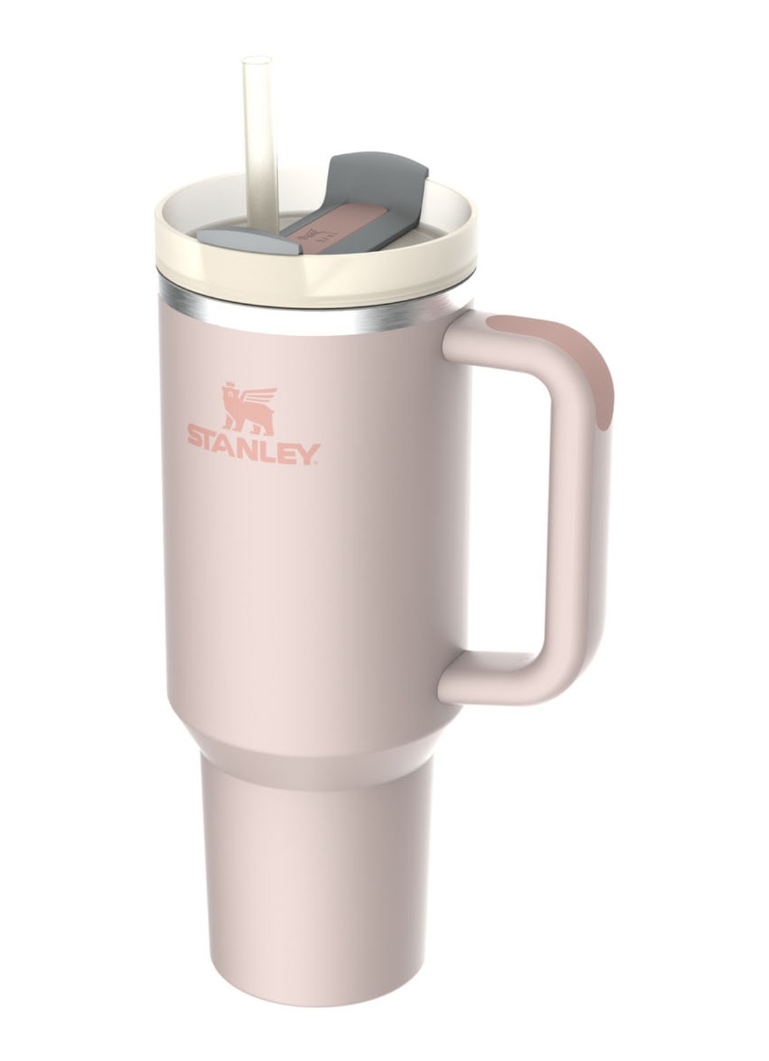 Stanley Quencher H2.0 Flowstate Tumbler thermosfles 1,2 liter  - detail 2 lichtroze