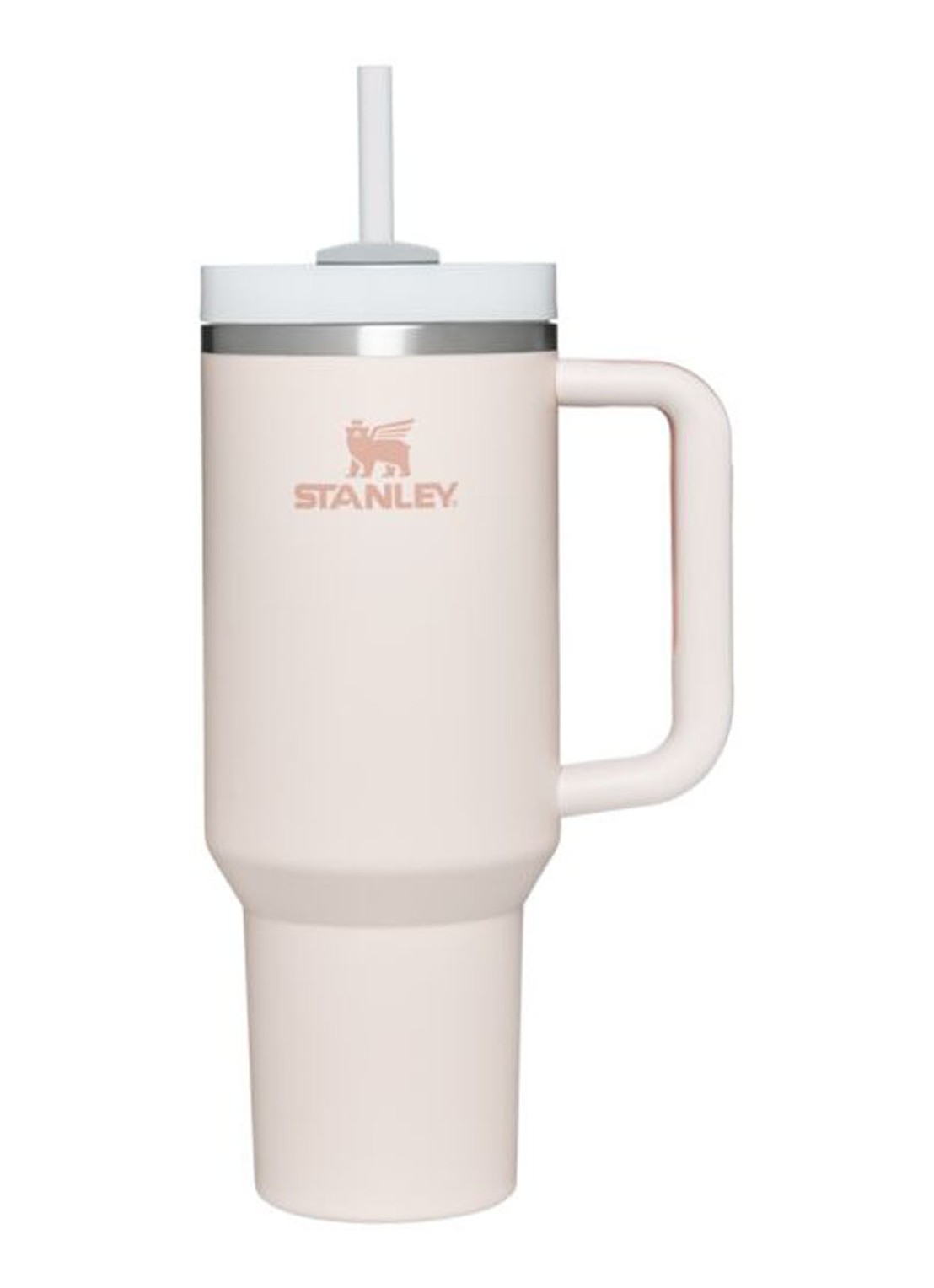 Stanley Quencher H2.0 Flowstate Tumbler thermosfles 1,2 liter  - voorkant 4 lichtroze